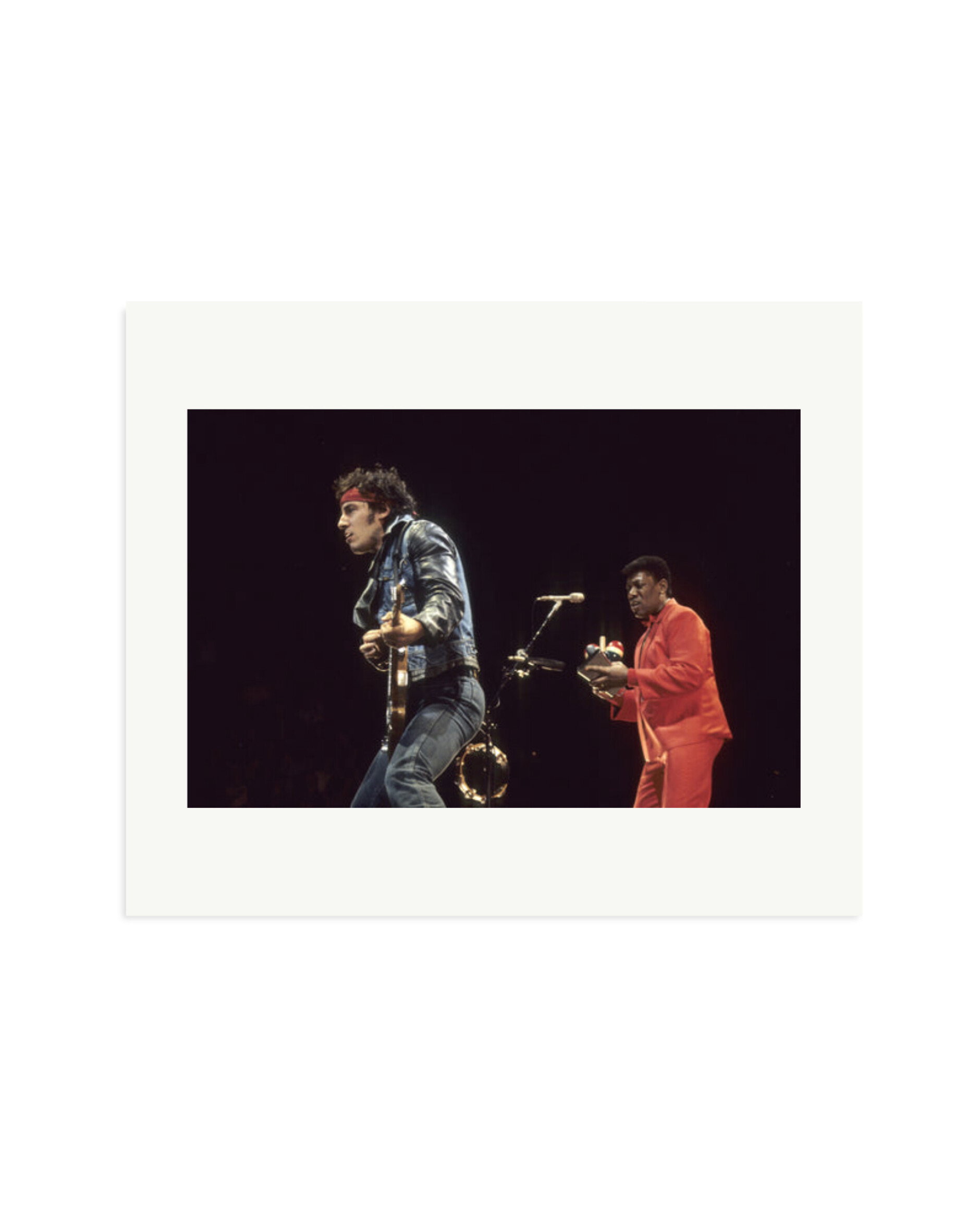 Bruce and Clarence at The Oakland Coliseum Print Only / Large