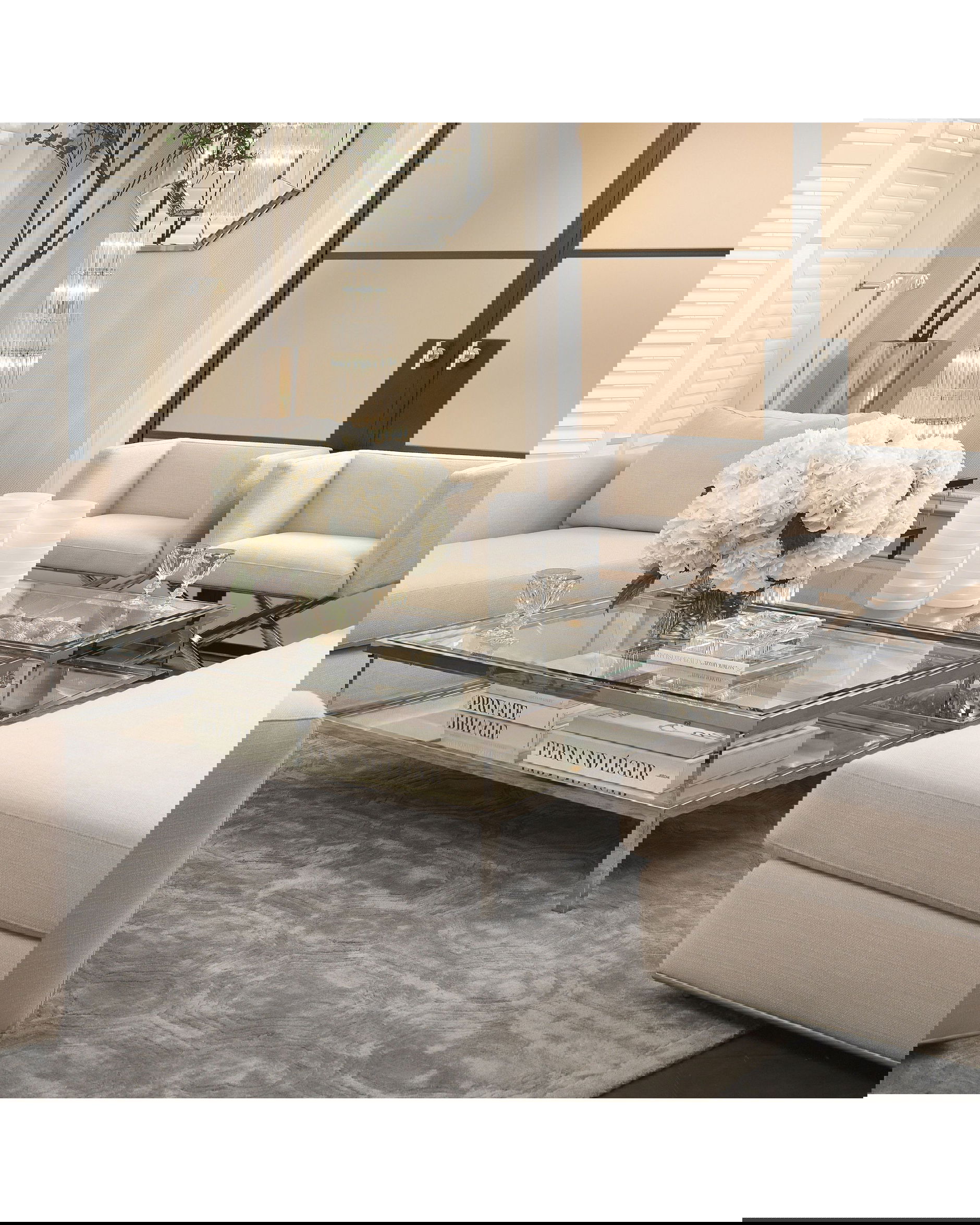 Harvey Coffee Table Silver