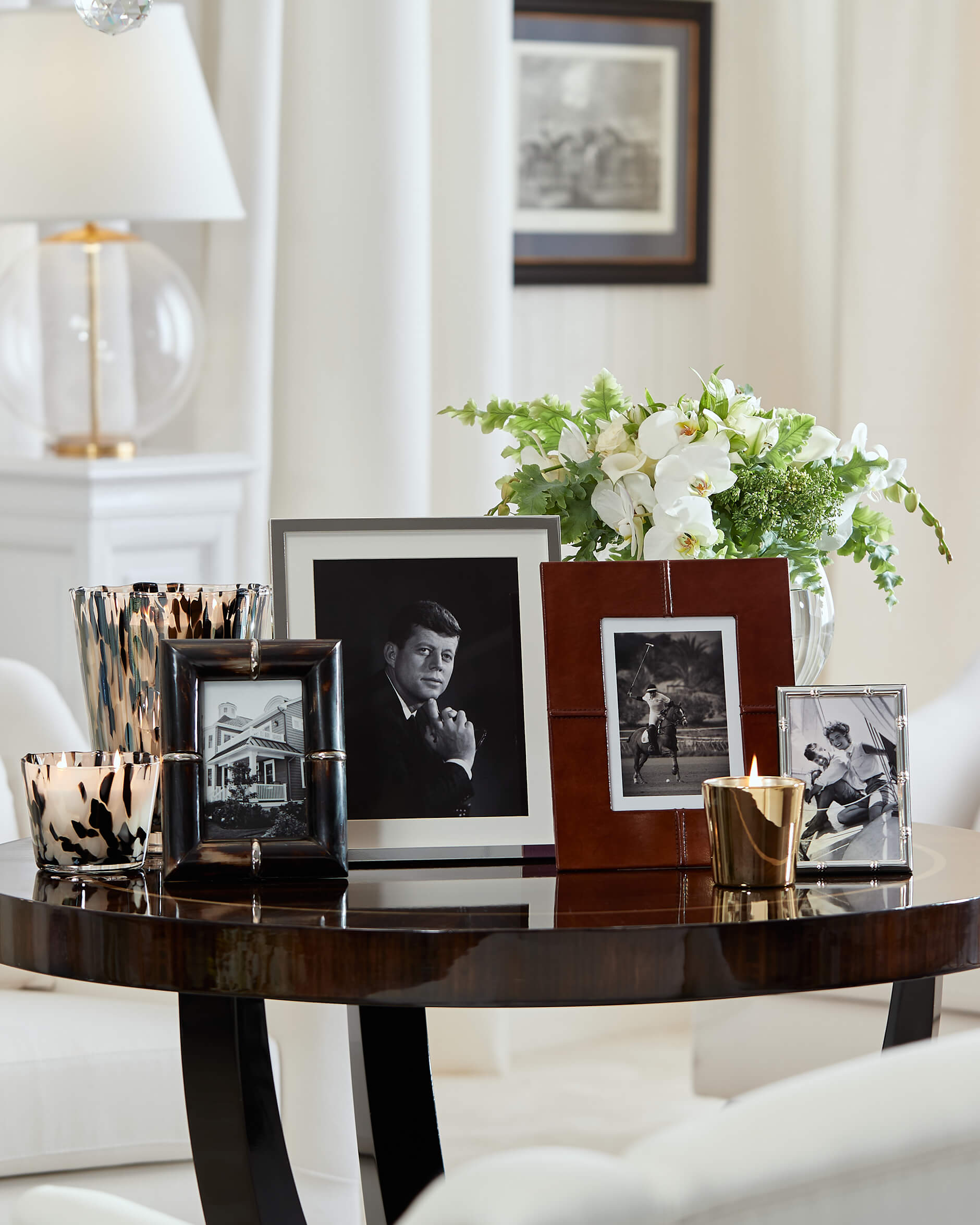 Kensington fotoram läder