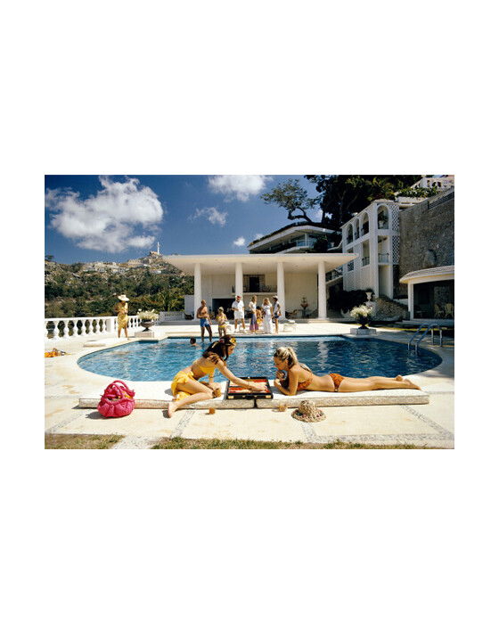 Poolside Backgammon