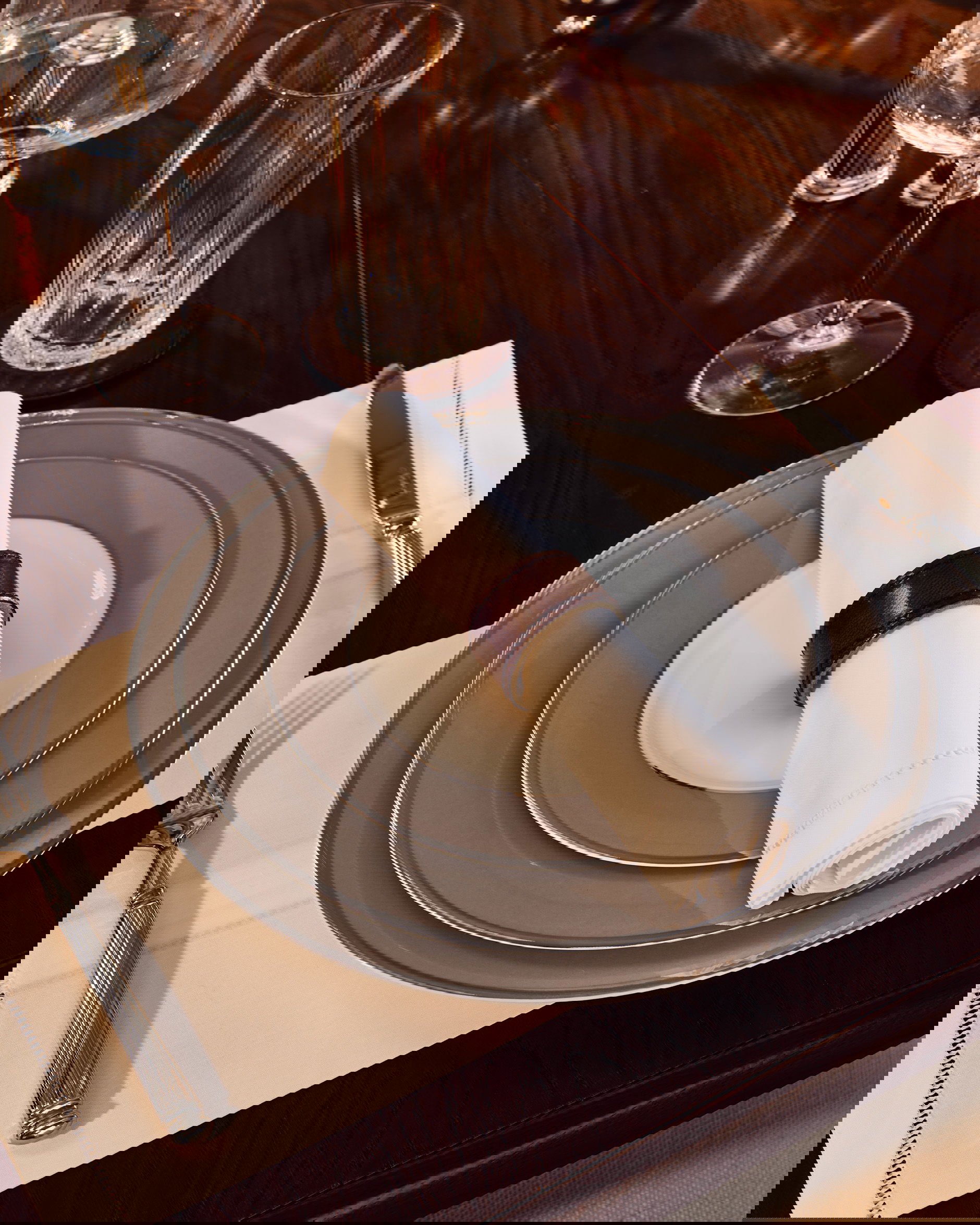 Fairmont Charger Plate Grey