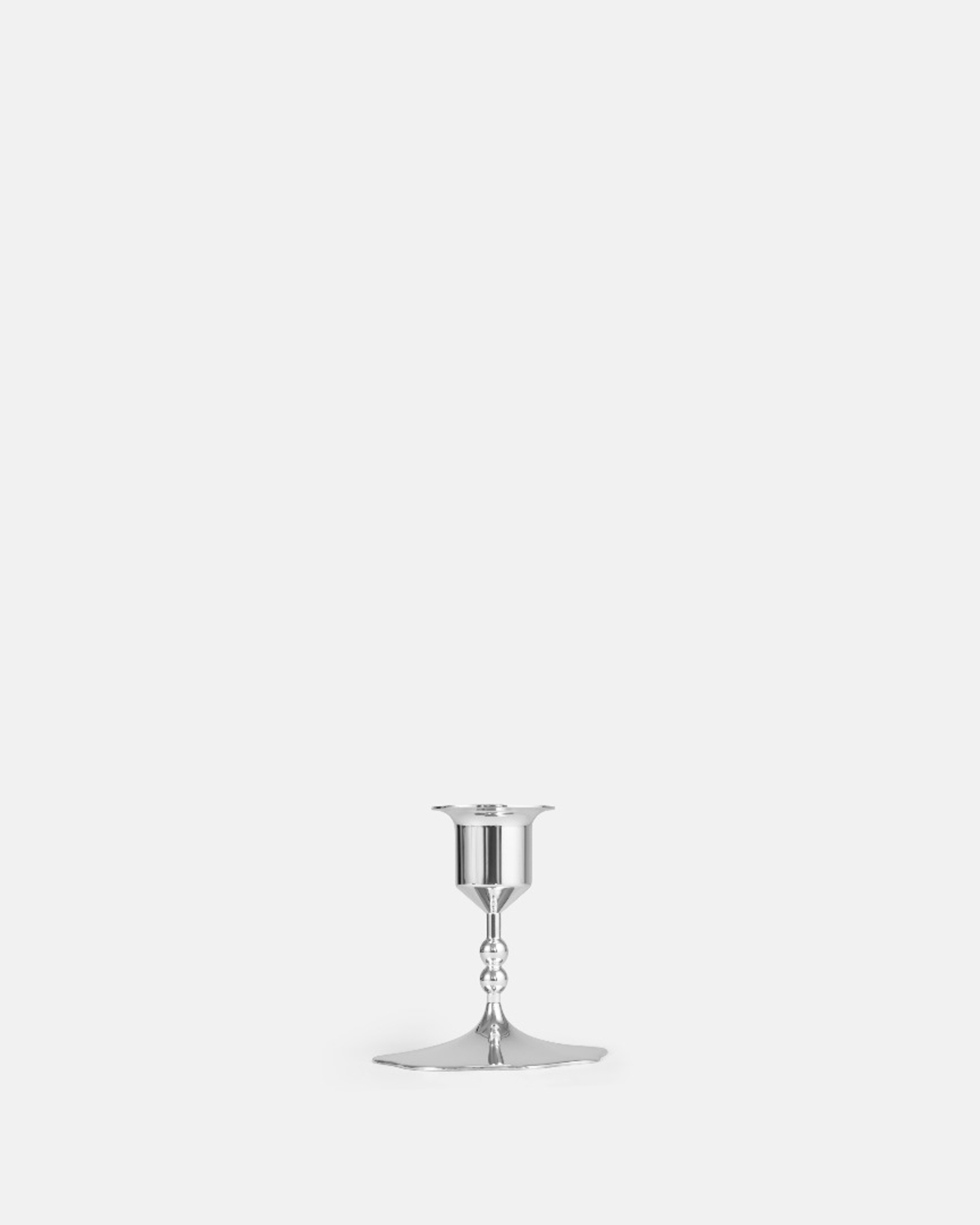 Veermakers Bluebell candlestick in silver
