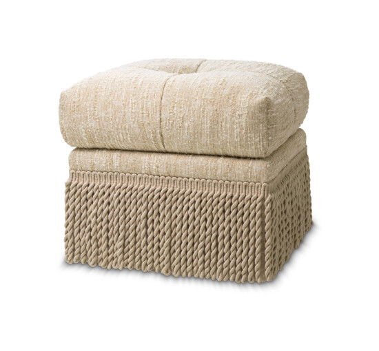 Dorantes fotpall bouclé sonata cream