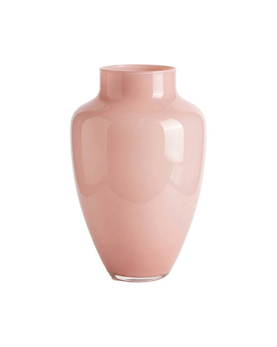 Carmine glassvase rosa