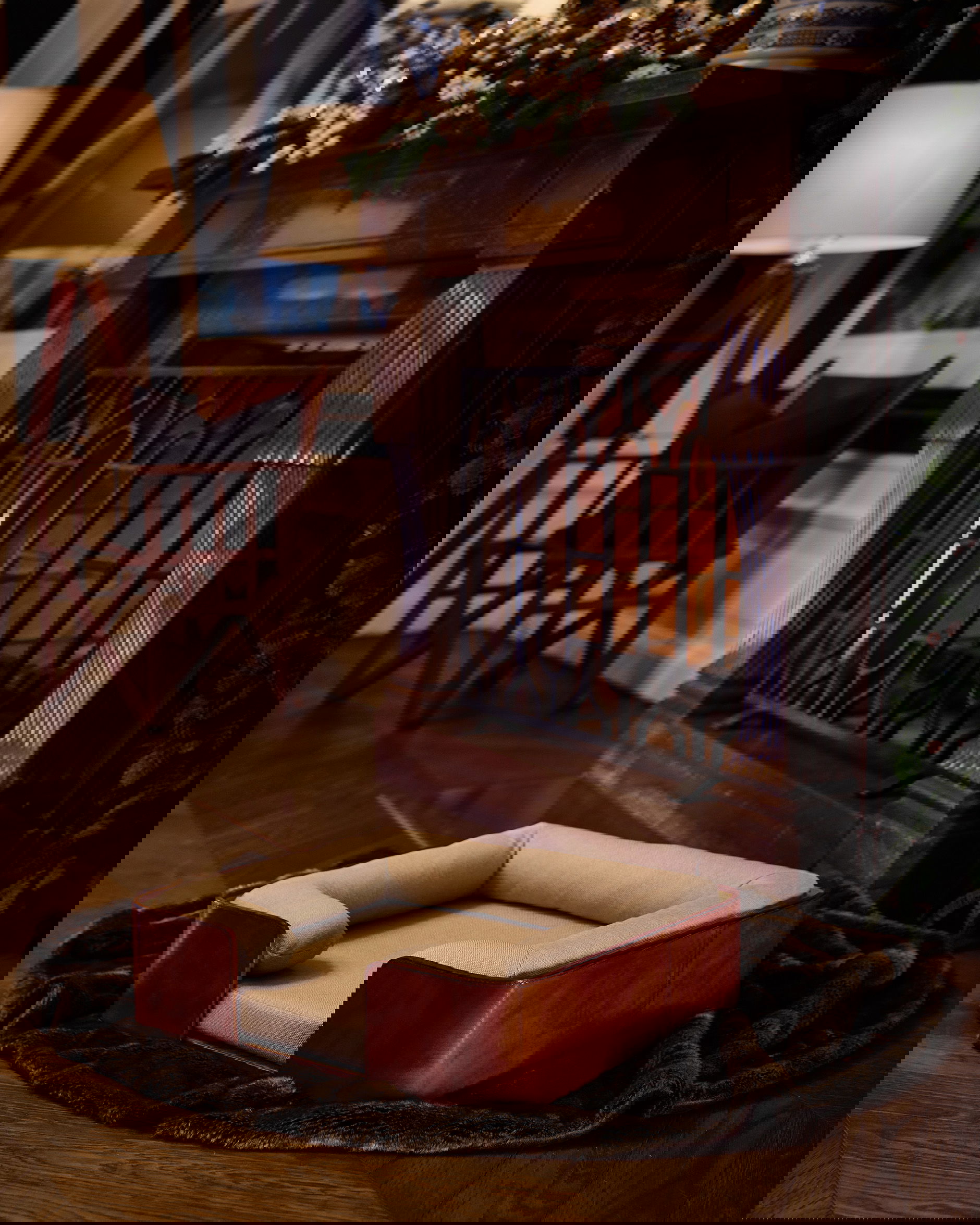 Kensington Dog Bed Seabreeze Sand