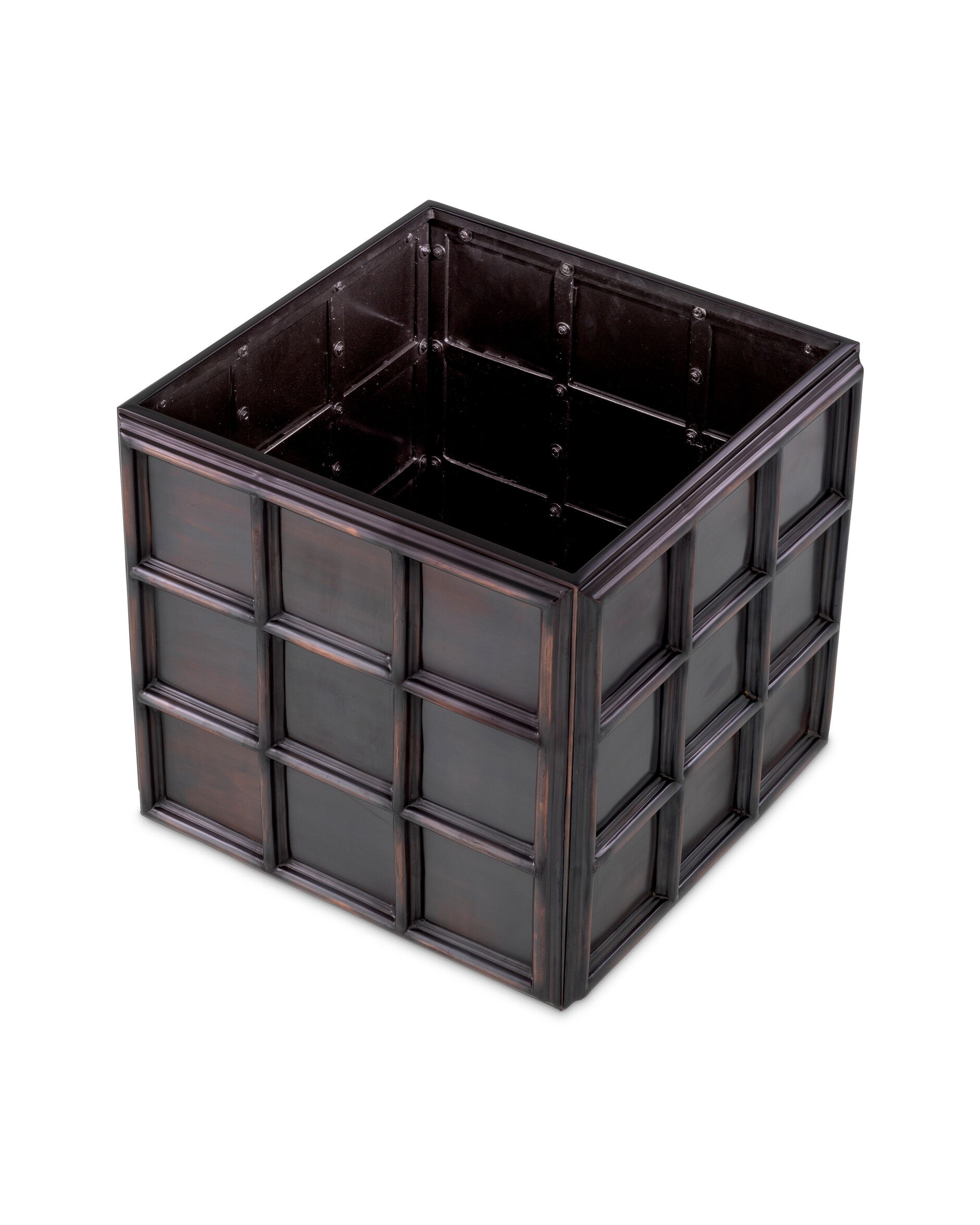 Grid planteringslåda antik brons