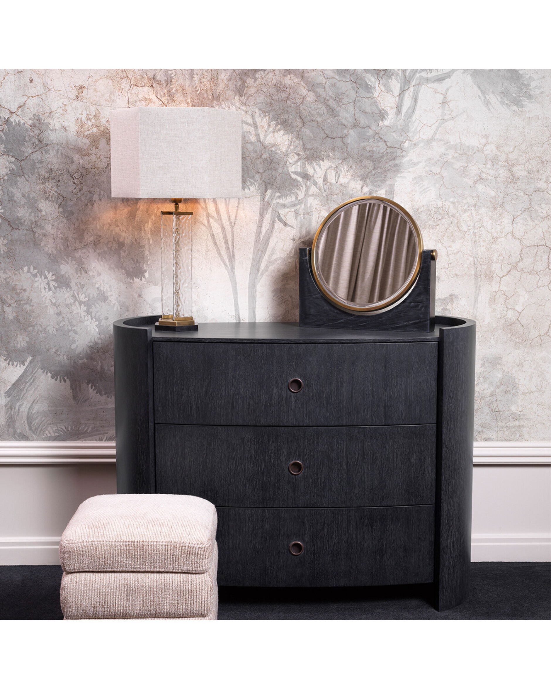 Splendora ladekast houtskoolgrijs