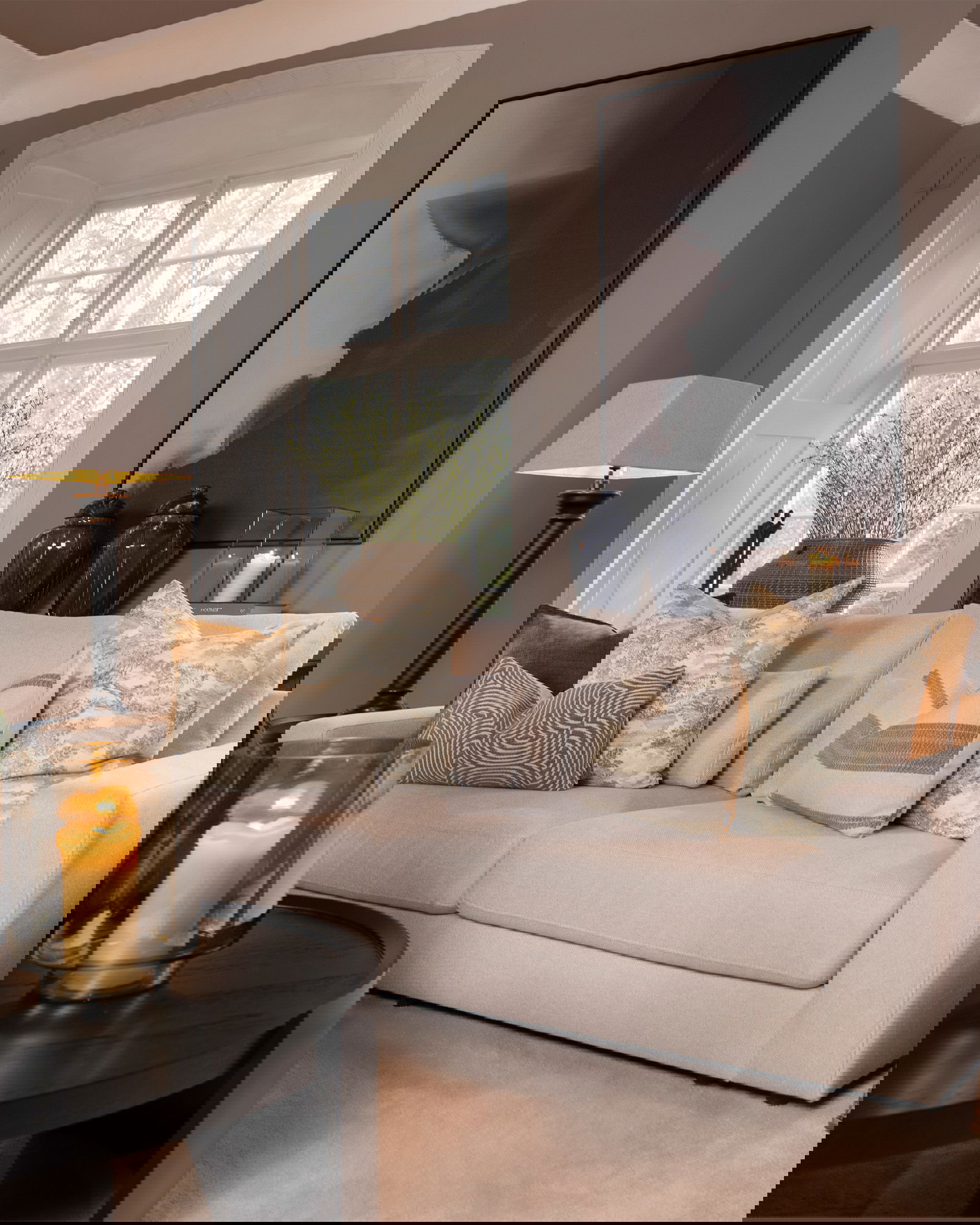 Lilou Charm cushion cover green