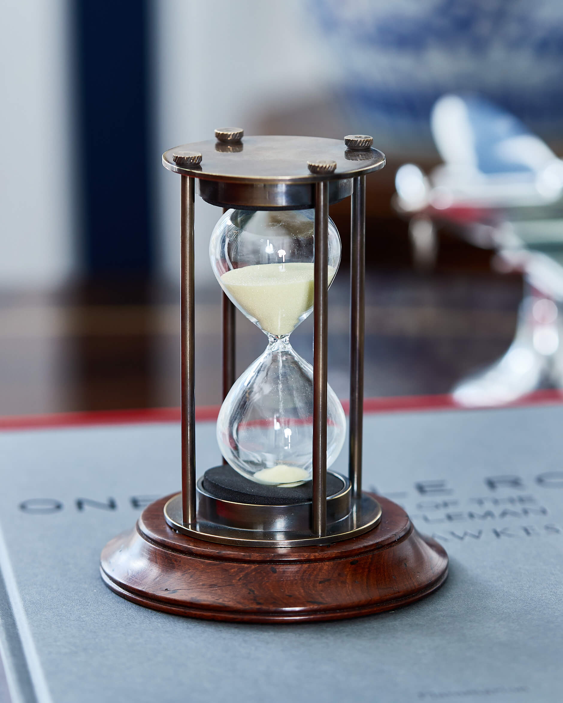 Timglas 30 minuter brons