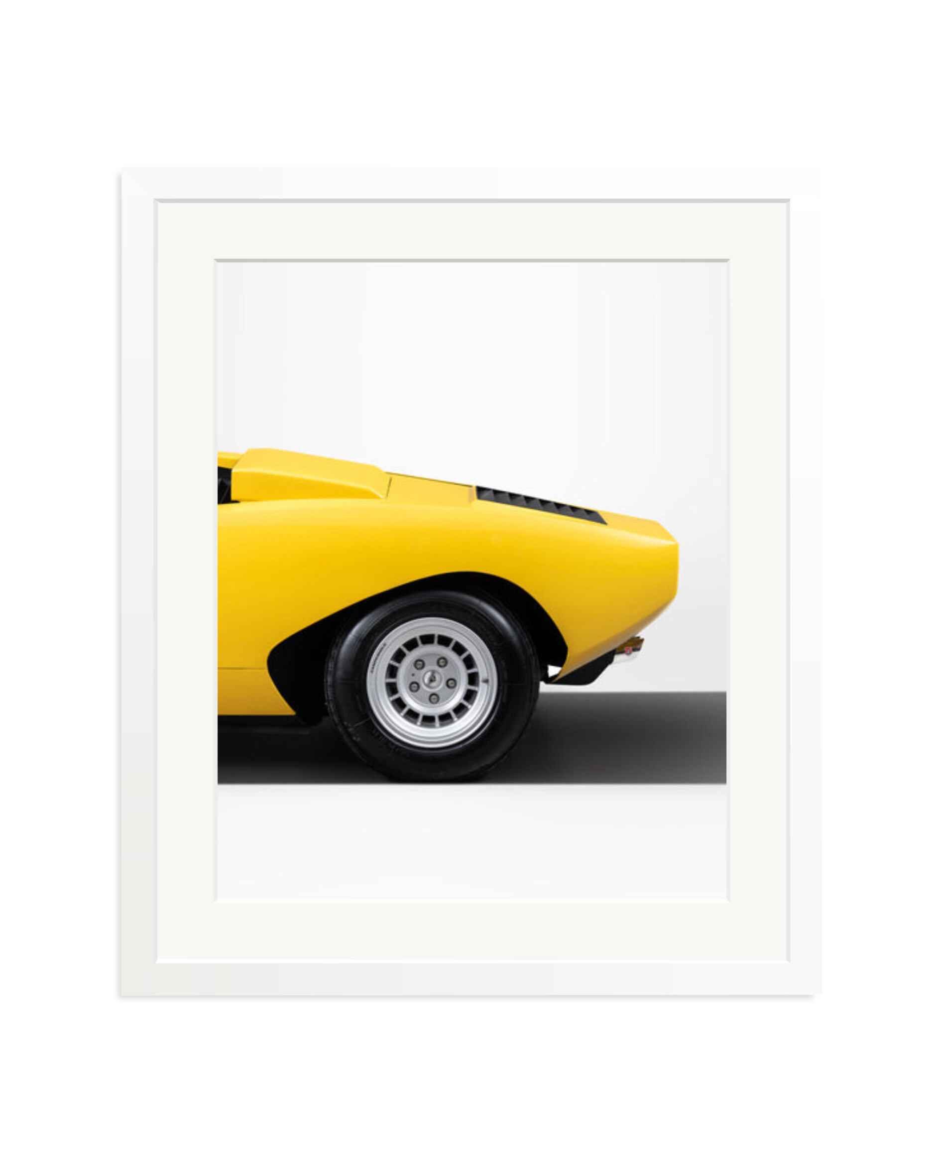 Lamborghini Countach Wheel White / Large