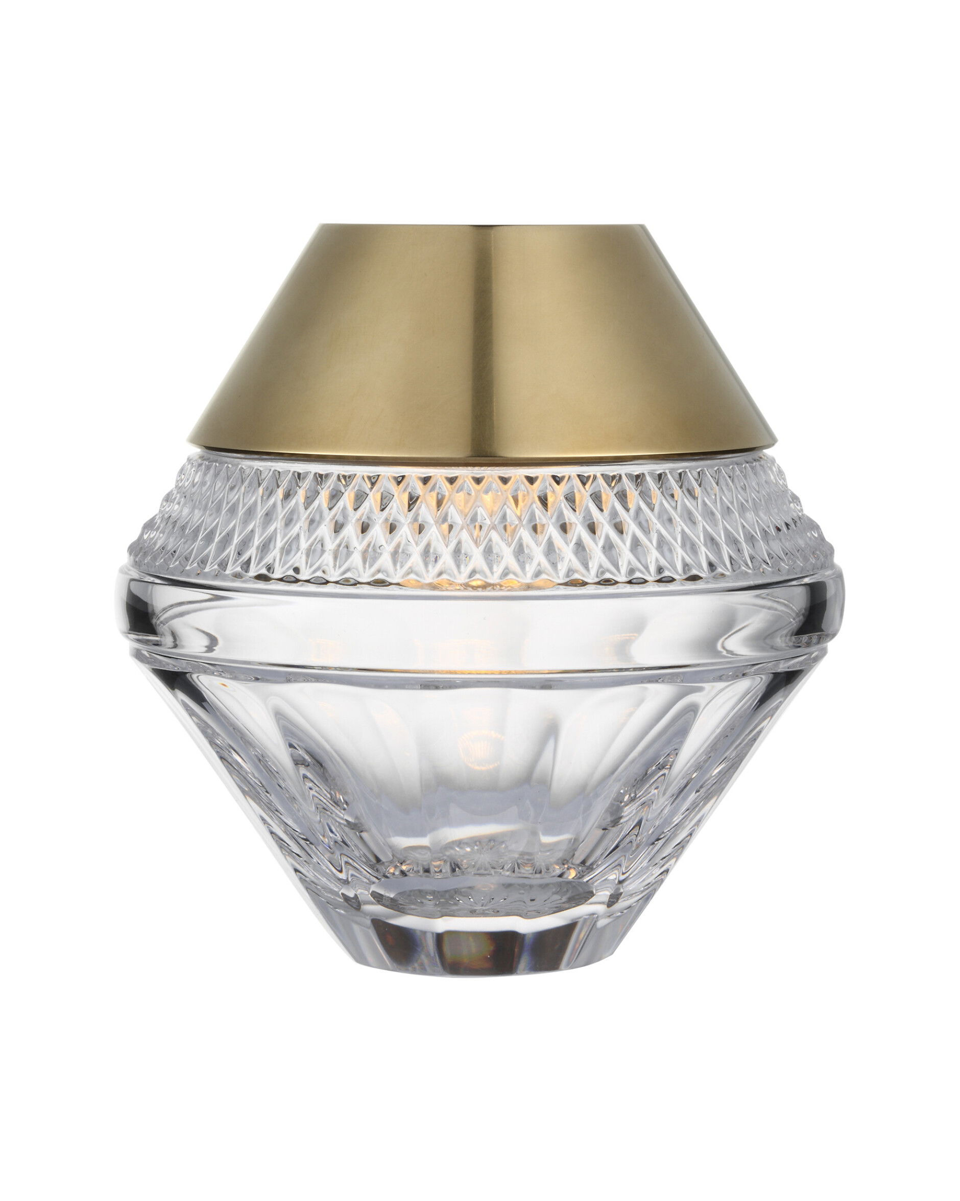 Copper Coast 5" Rechargeable Accent Lamp Natural Brass