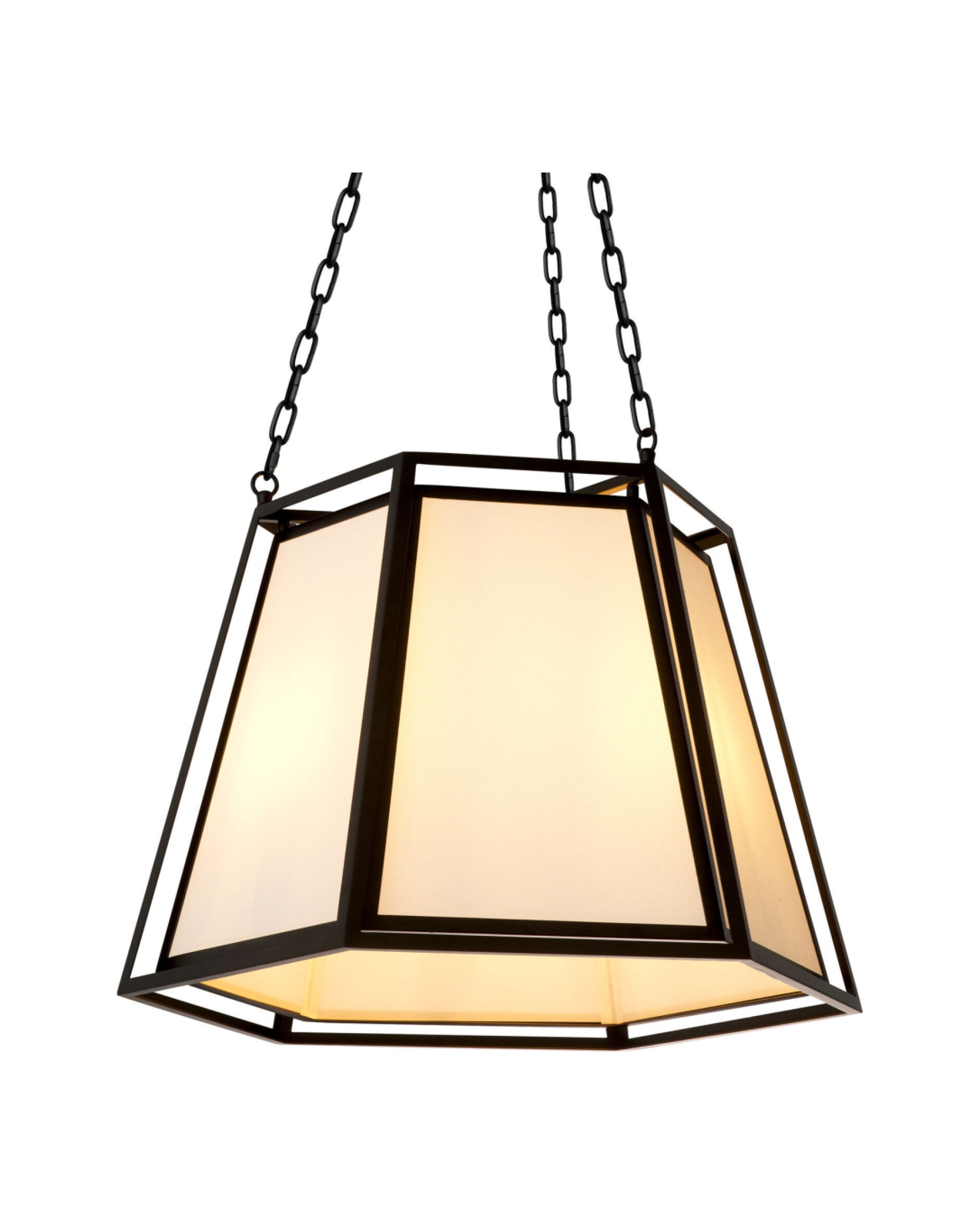 Moreno taklampa svart