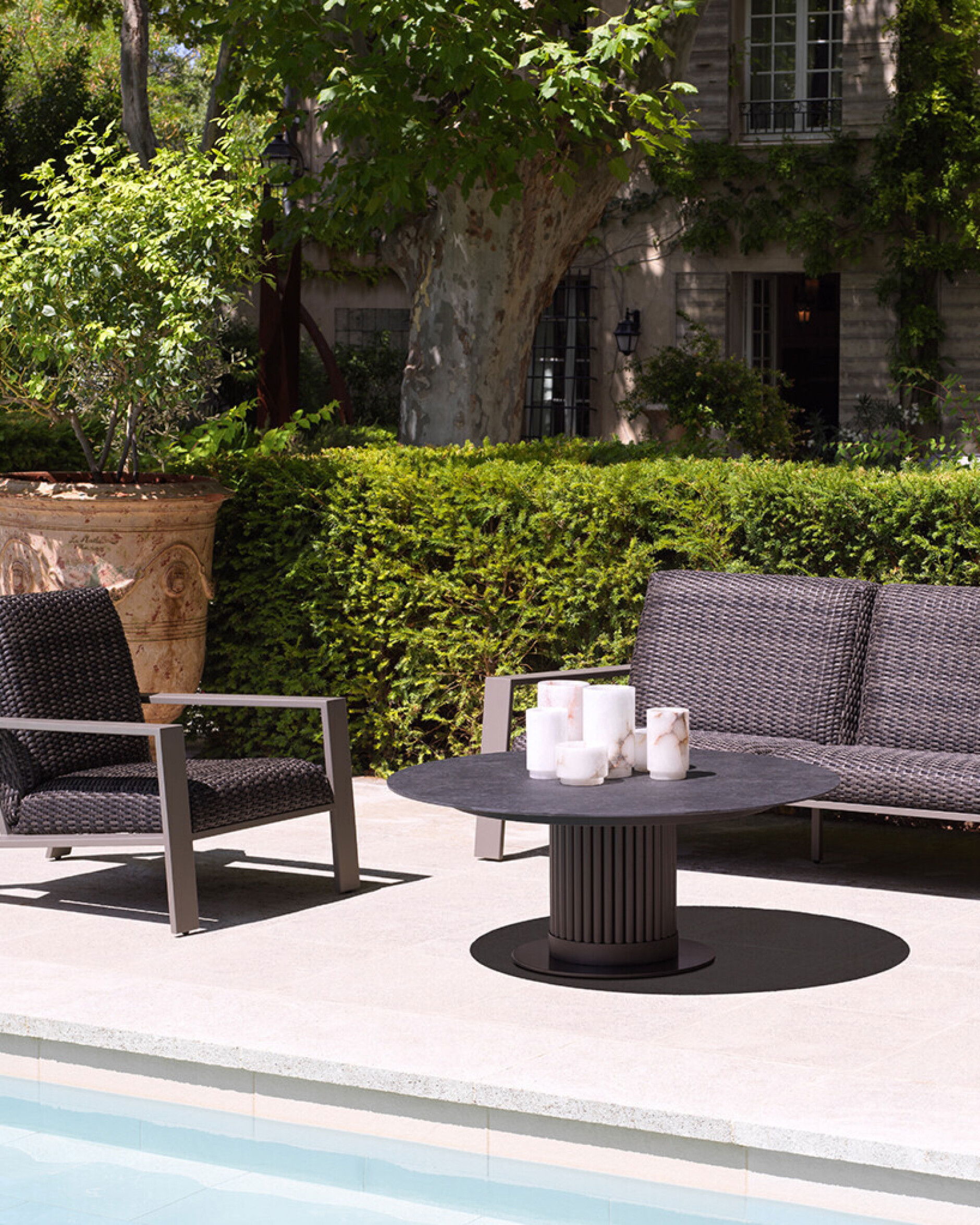 Belle Vue lænestol grå