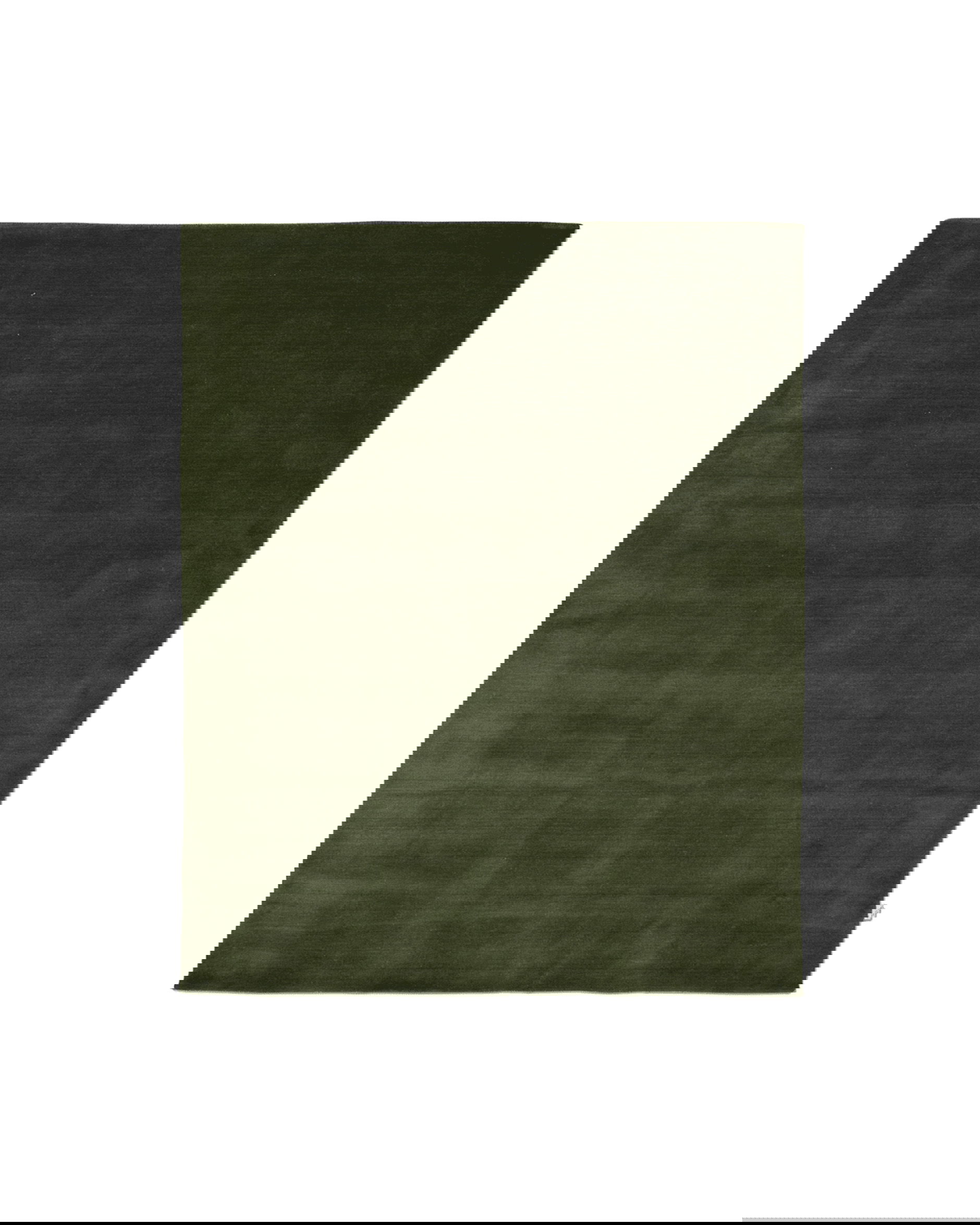 Solid Rug Forest Green