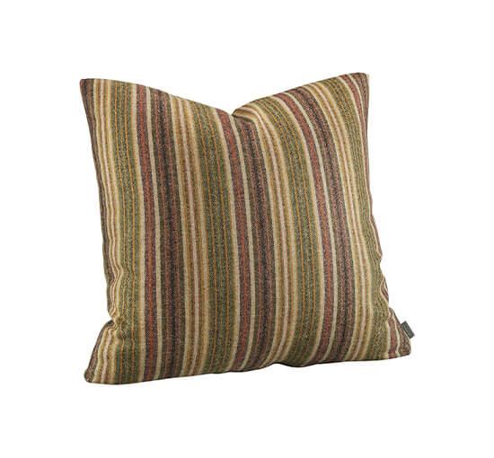 Olive - Glensdale Stripe Cushion Cover Olive