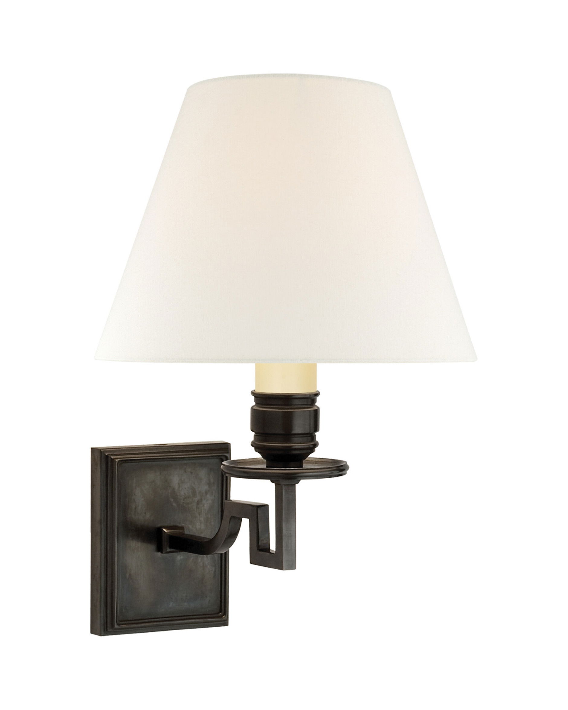 Dean vägglampa Gun Metal