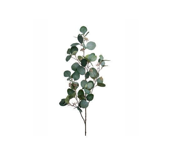 Kunstig Eucalyptus stilk grøn