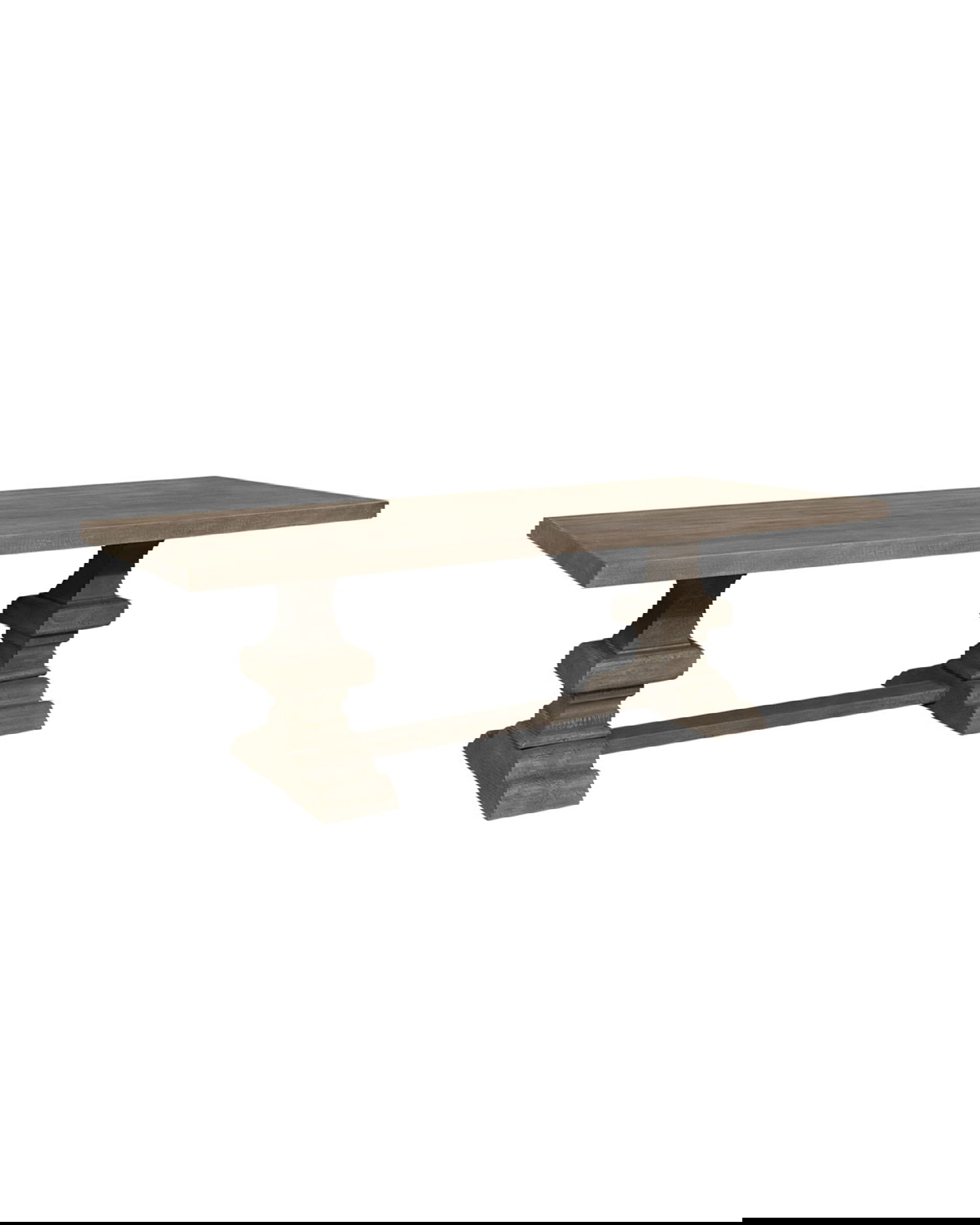 Paris matbord pebbles grey 240cm