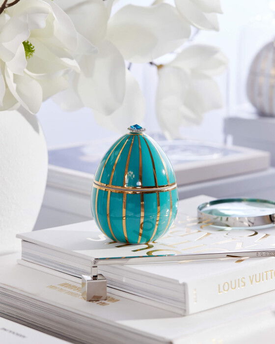 Royal Easter fabergé doftljus turkos | Inredning - Doft & skönhet - Doftljus | Möbelexperten