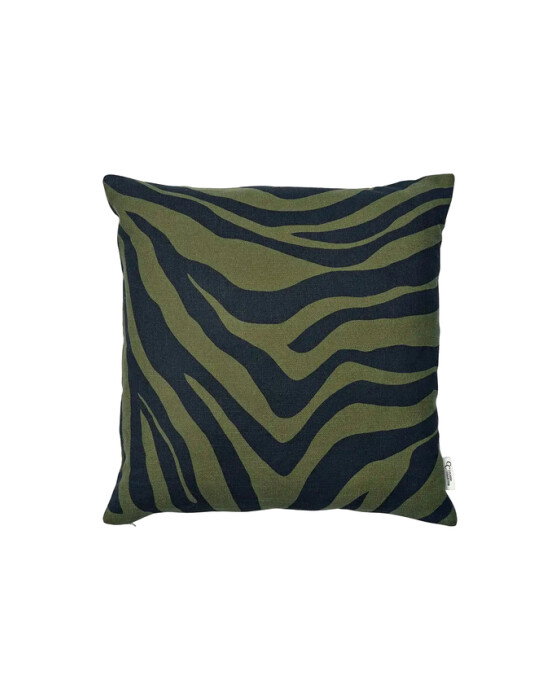 Savannah pudebetræk grøn/sort