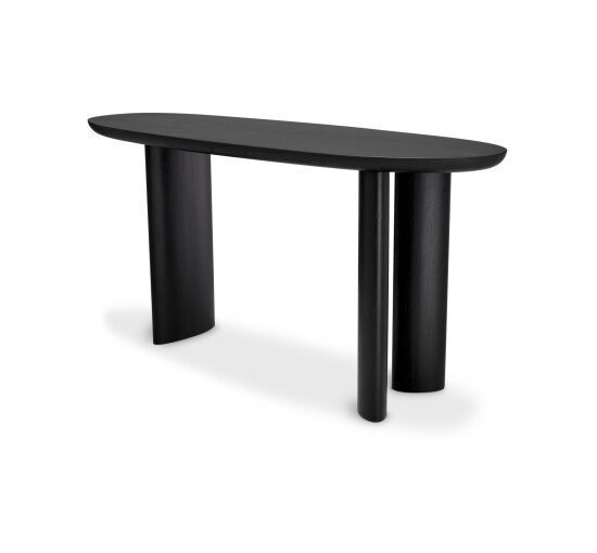 Black veneer - Lindner console table black veneer