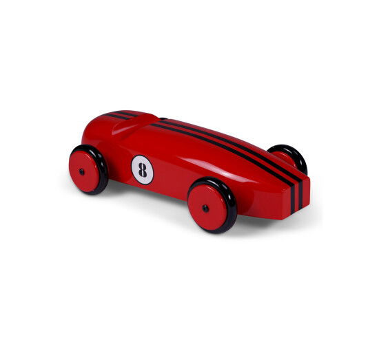 Red - Model car silver