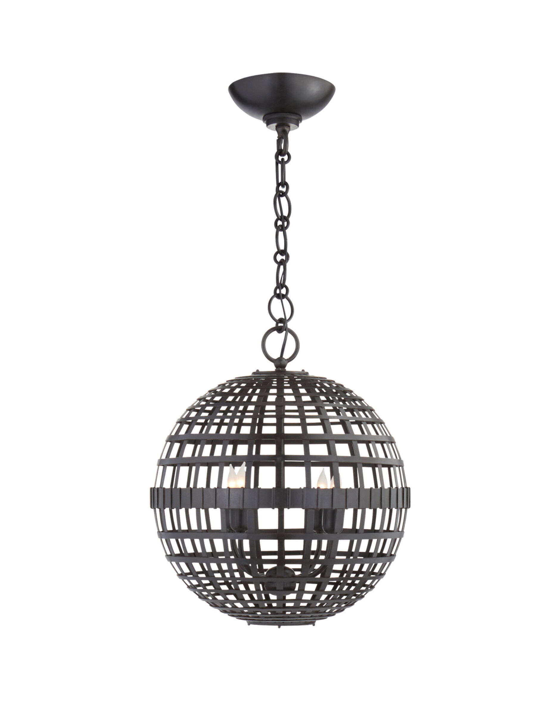 Mill taklampa Aged Iron S