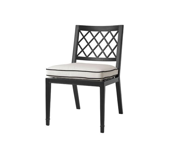 Zwart - Paladium dining chair black