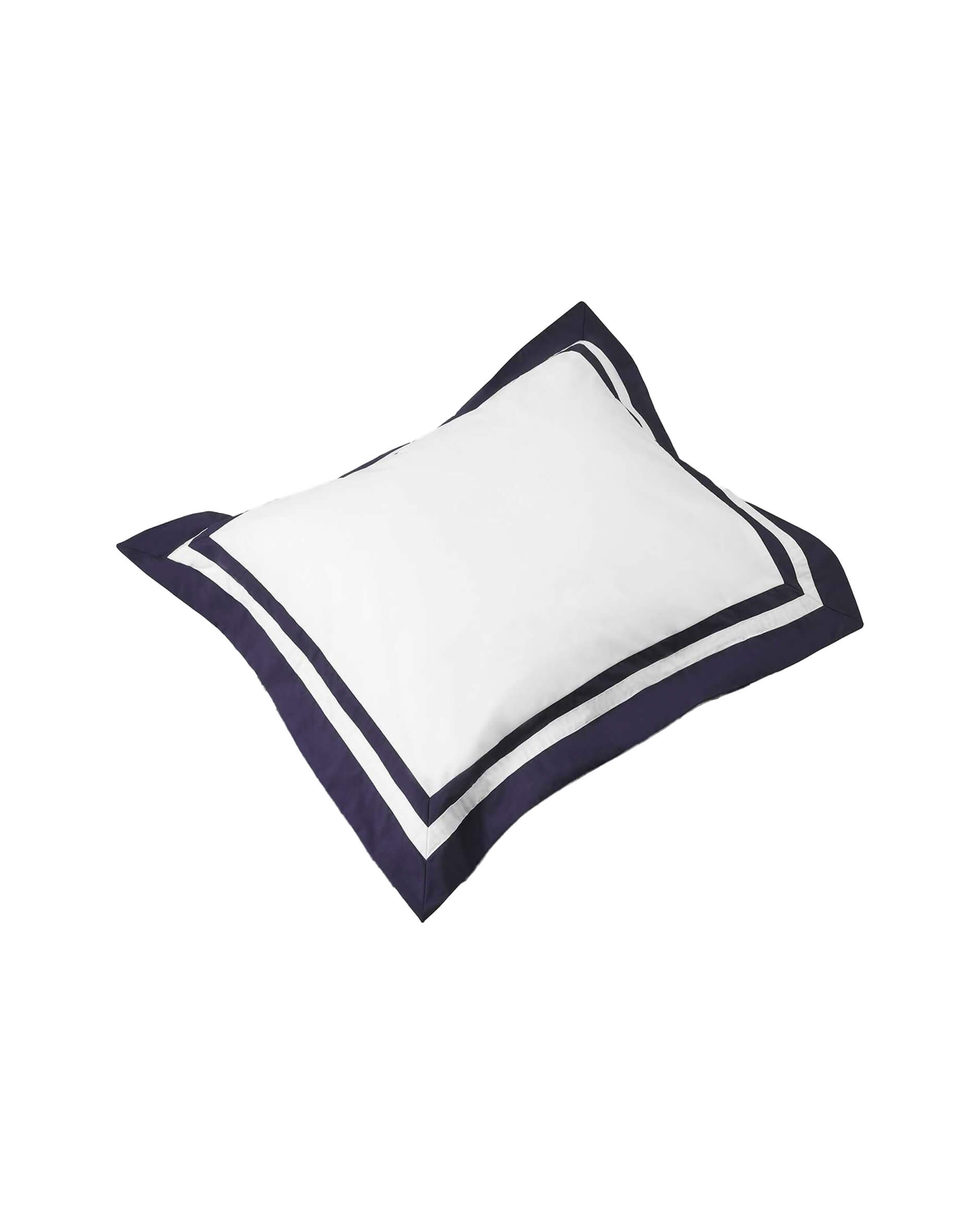 Belgravia örngott vit/blå