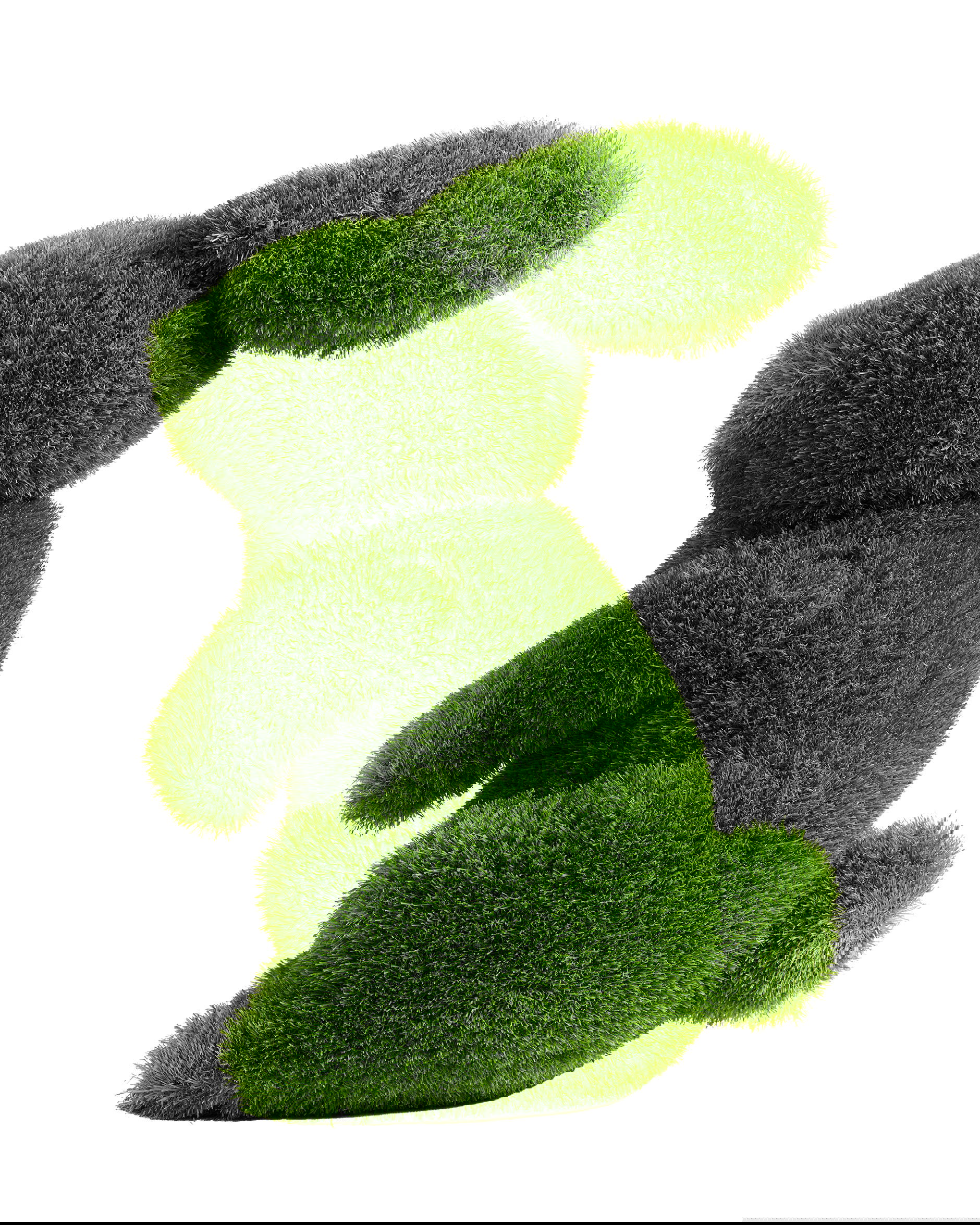 Topiary konijn decoratie