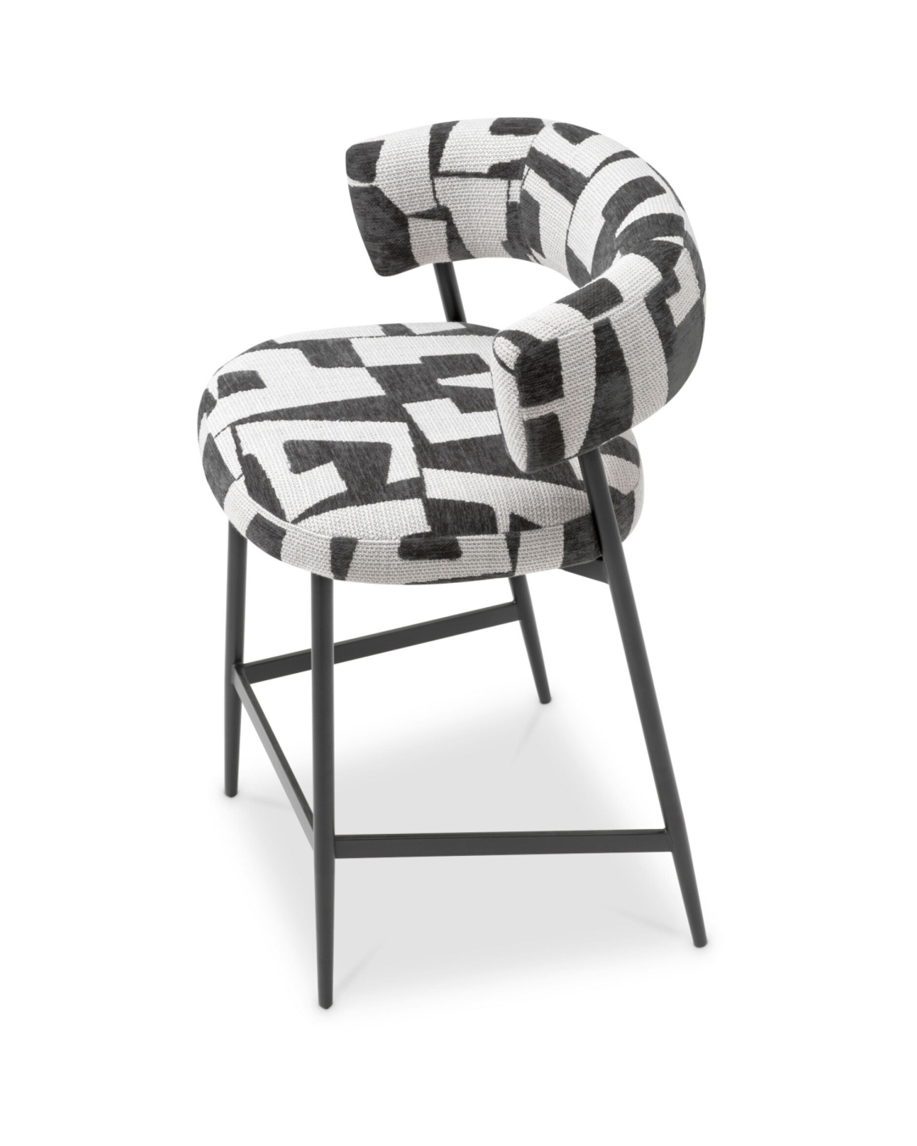 Folsom barstol brooklyn black