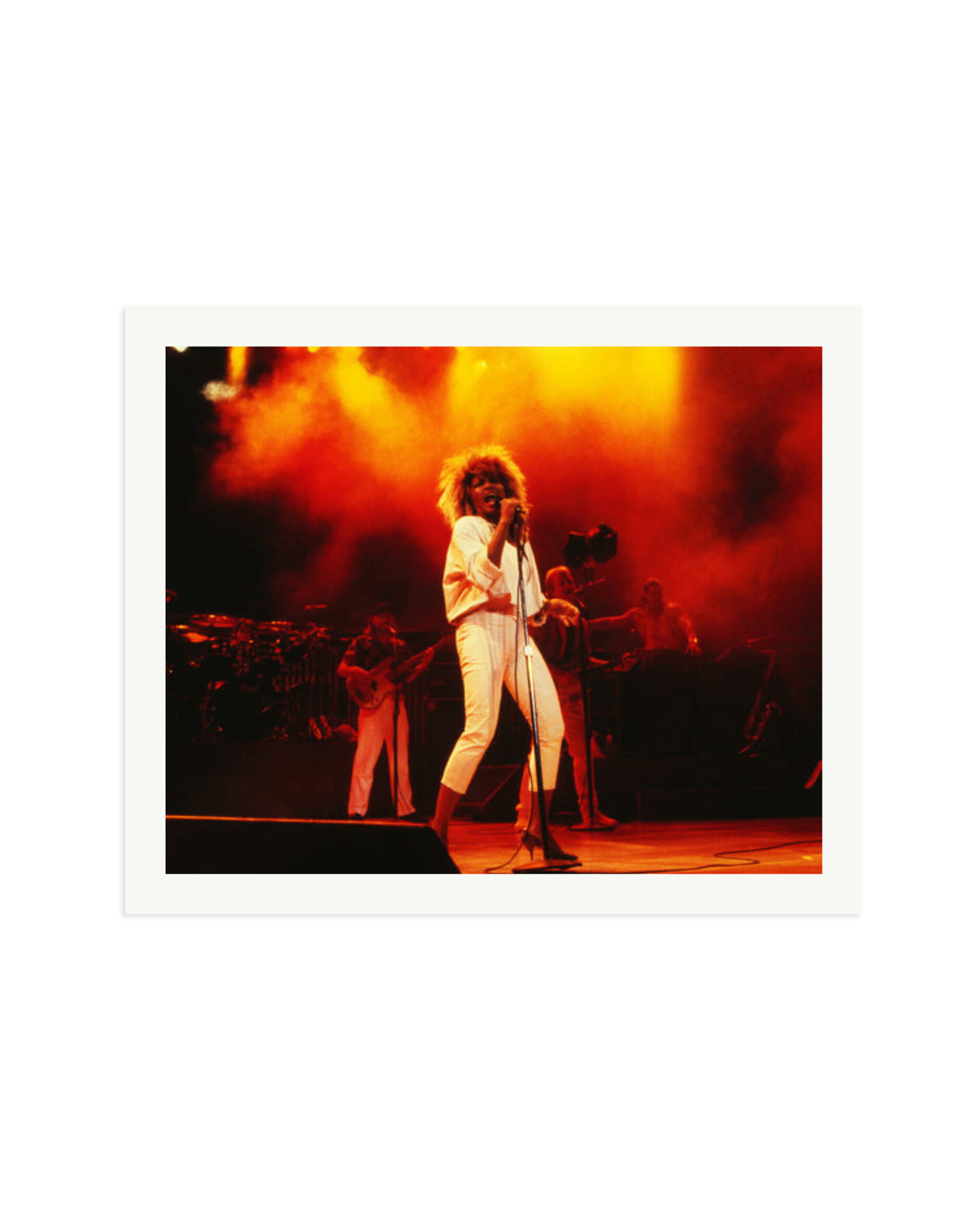 Tina Turner on Stage Print Only / XXL