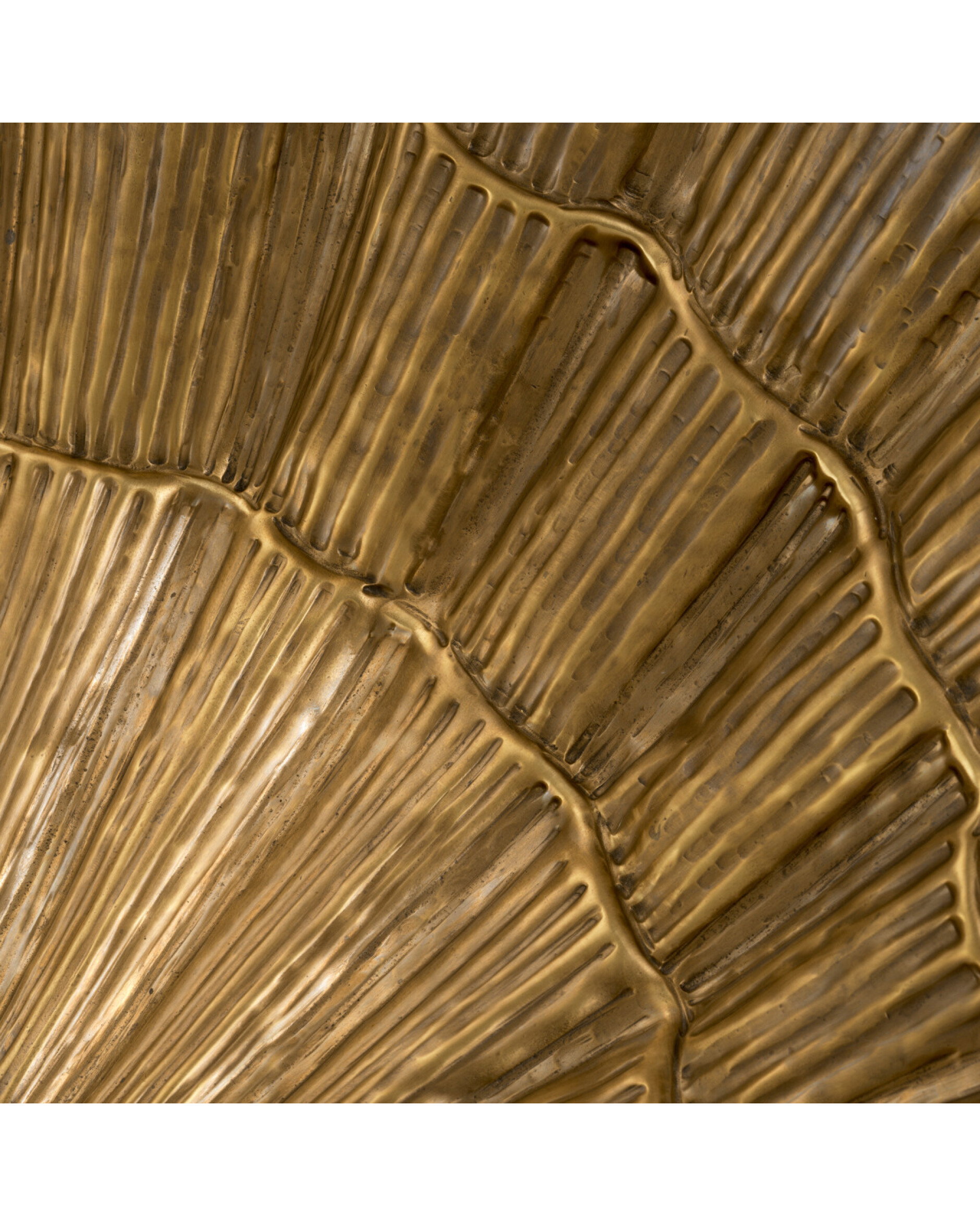 Seashell skål mässing