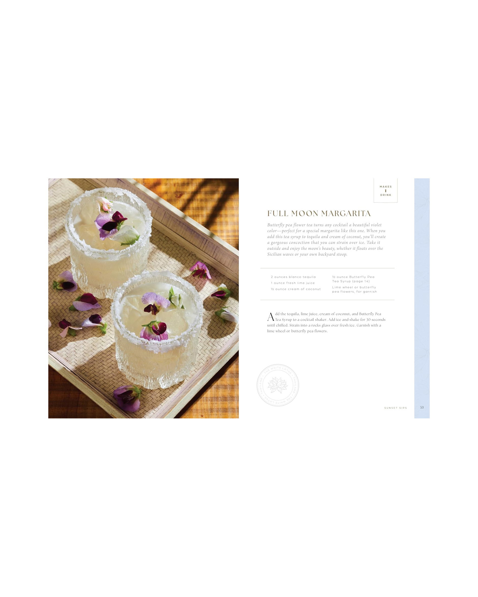 The White Lotus Official Cocktail Collection
