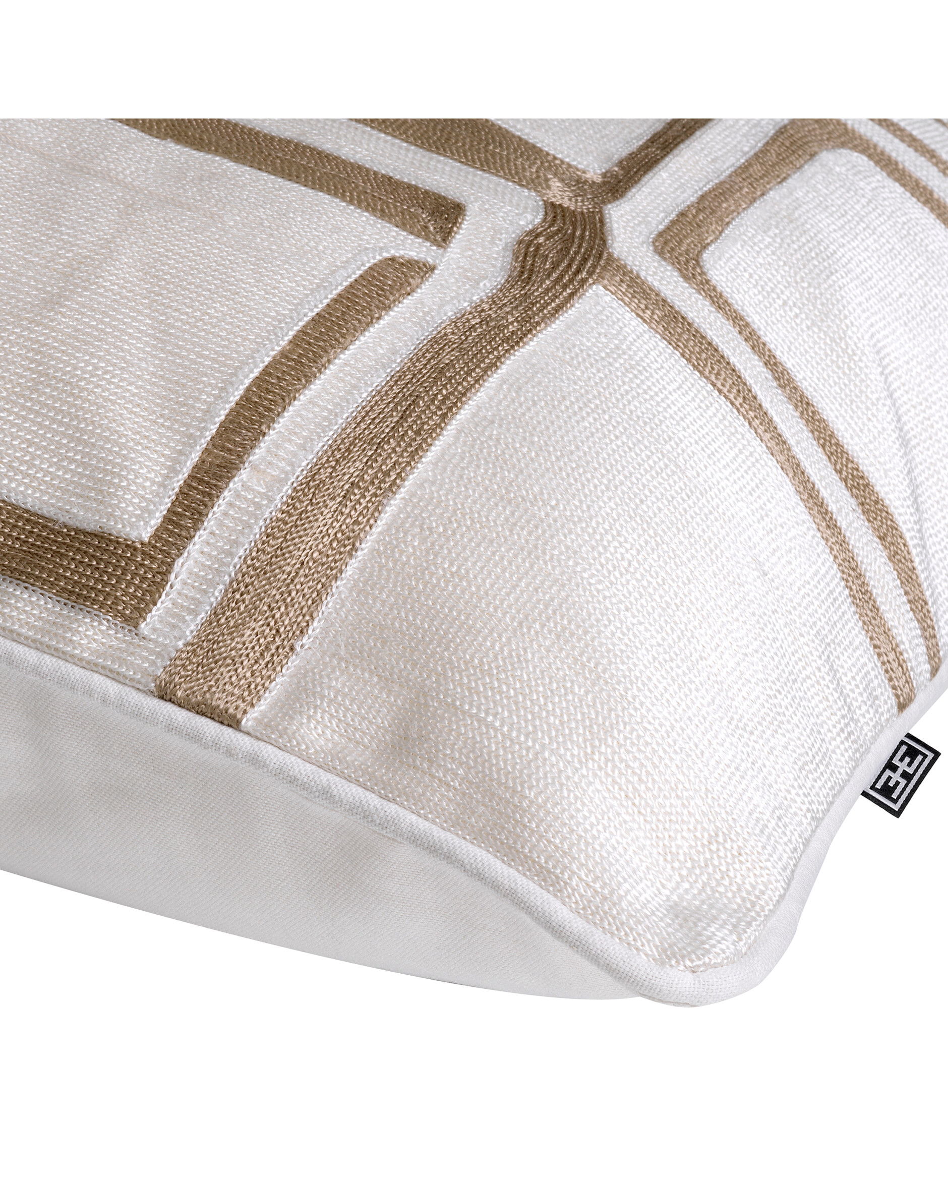 Ribeira Cushion White/Beige
