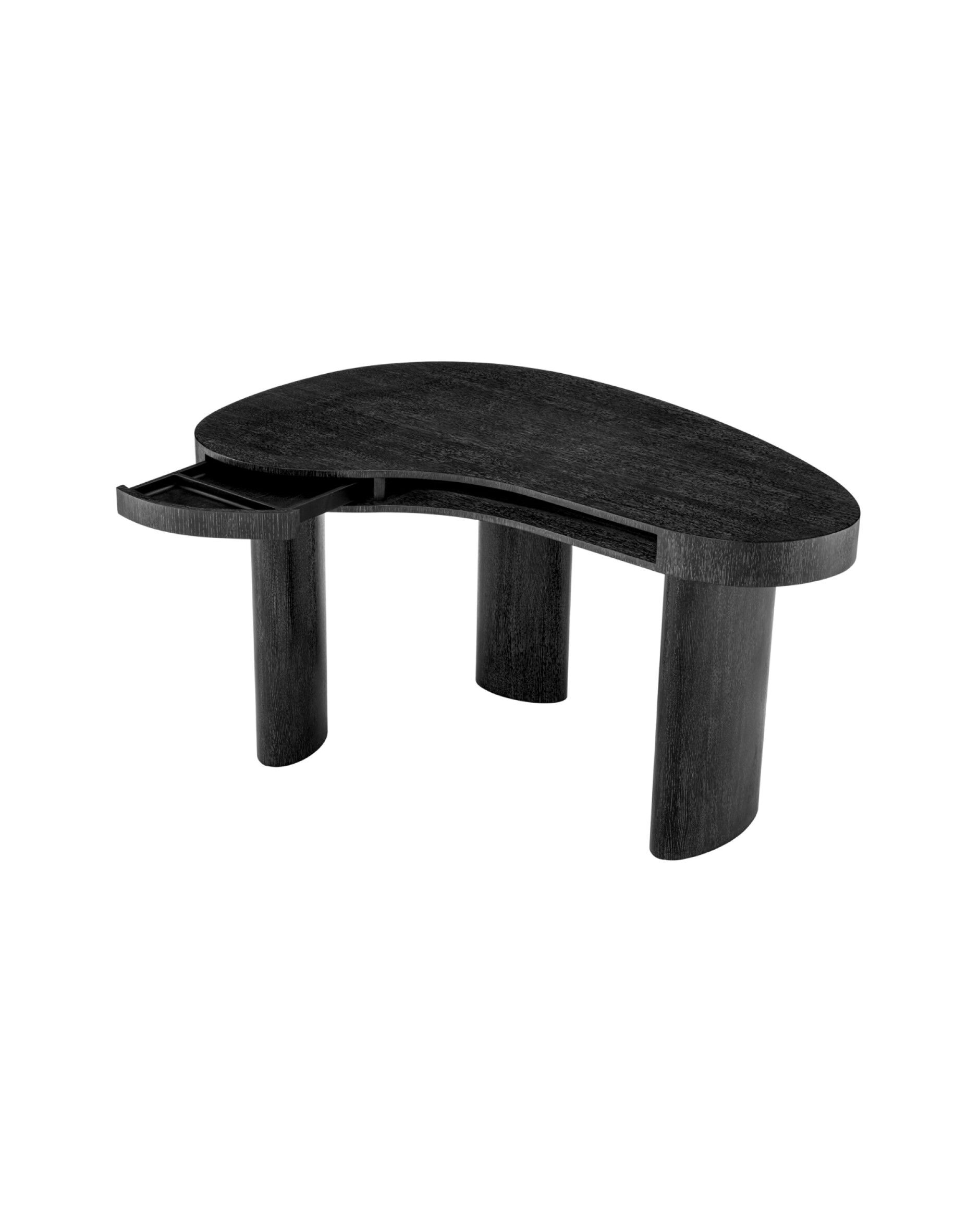 Vence skrivbord charcoal grey