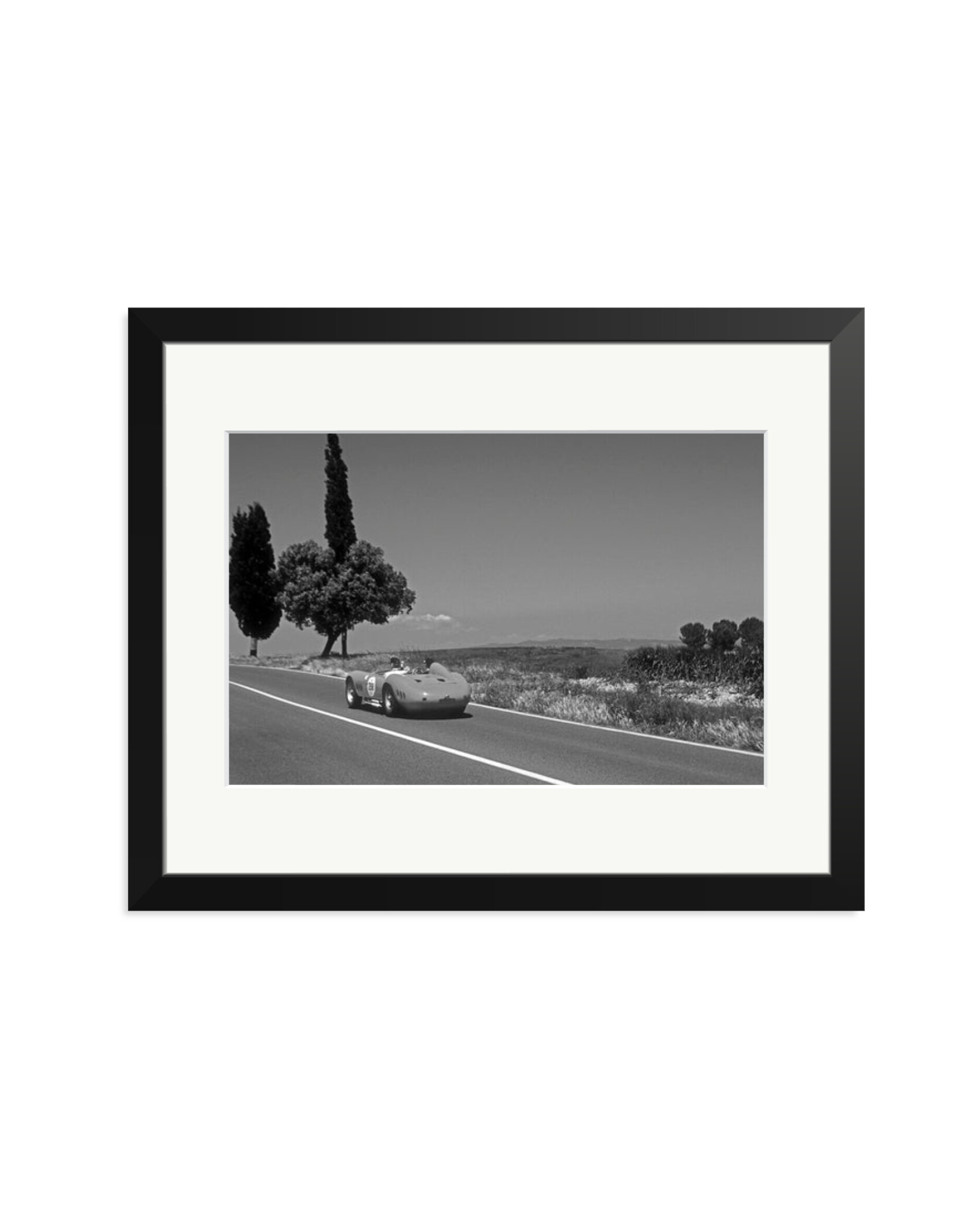 Maserati 300S in Italy Black / Medium