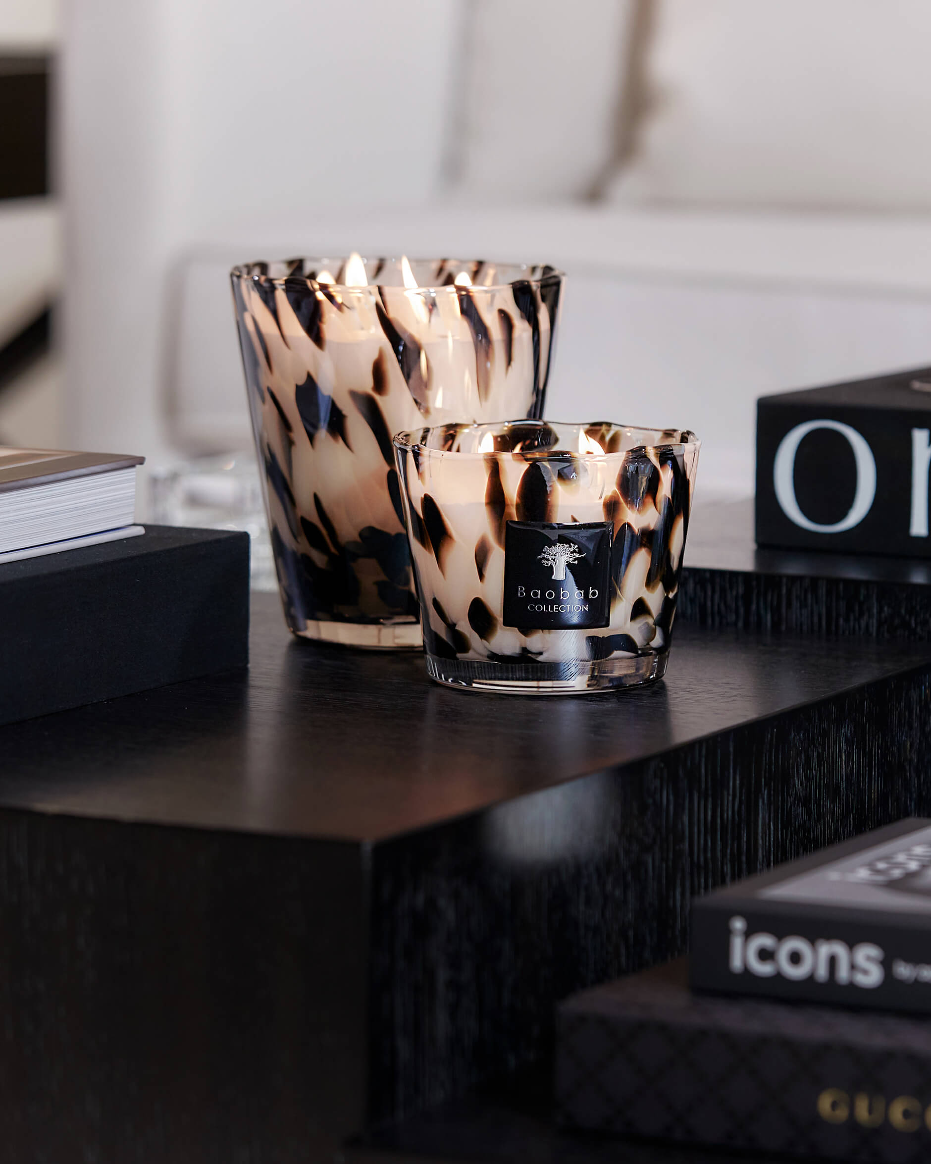 Black Pearls doftljus