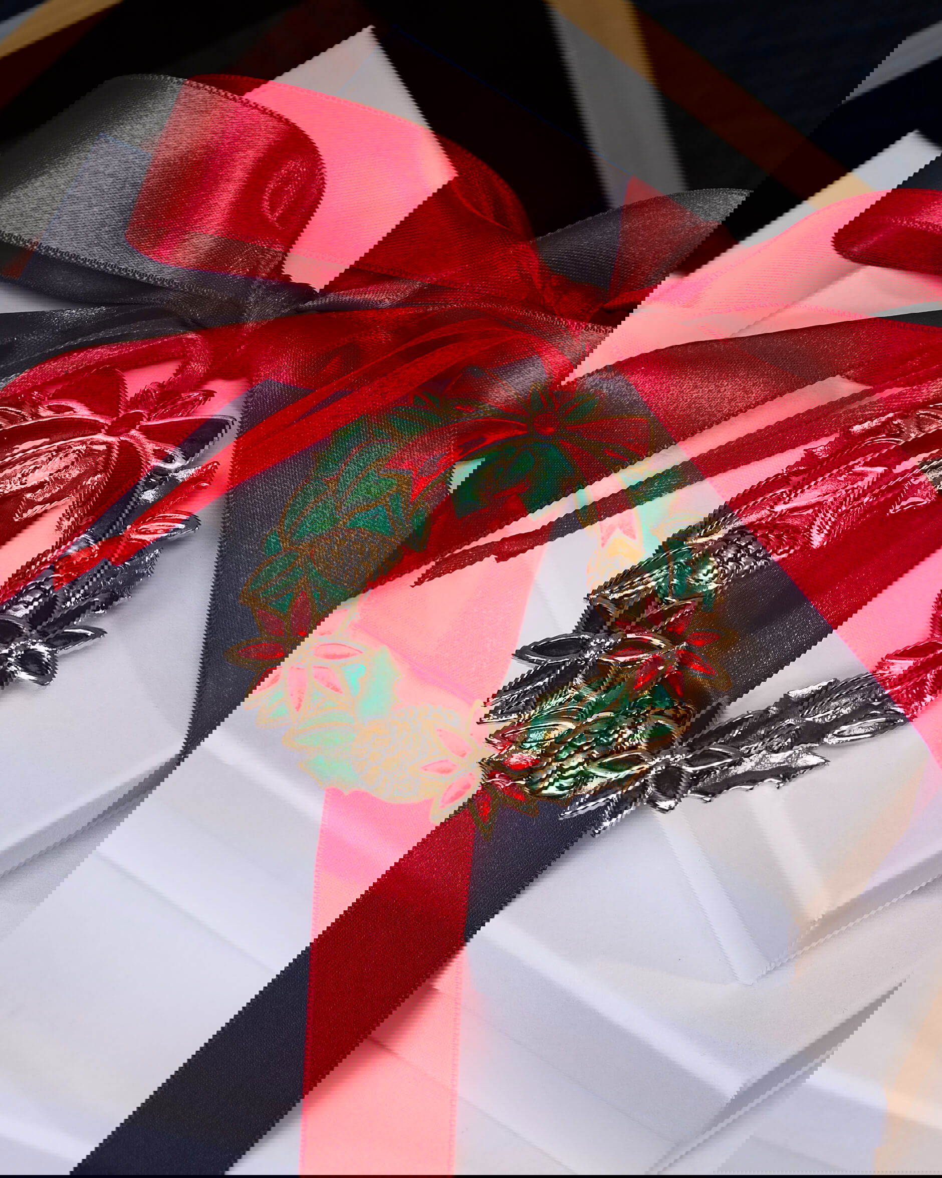 Estelle krans julgransdekoration grön