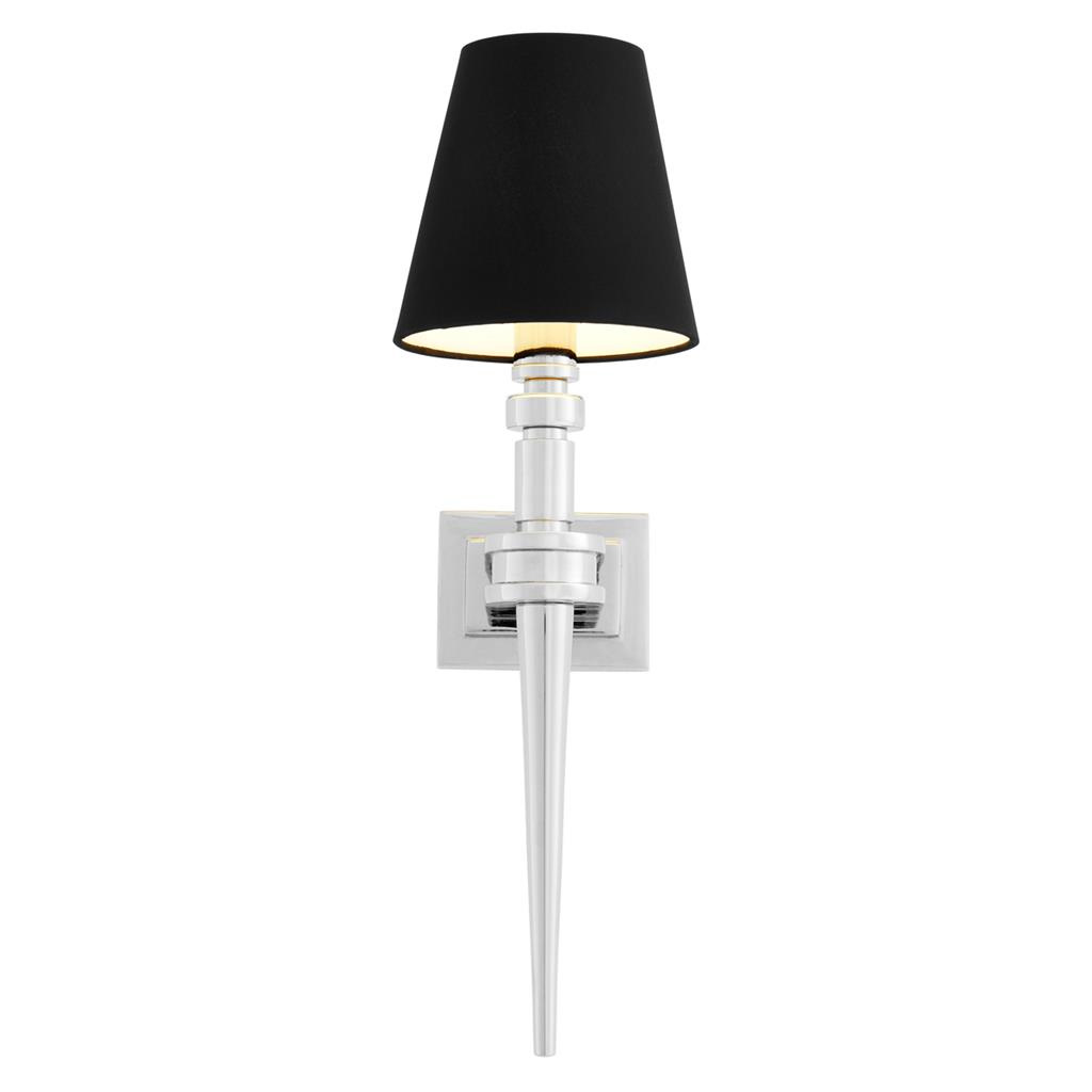 Waterloo Wall Lamp Nickel