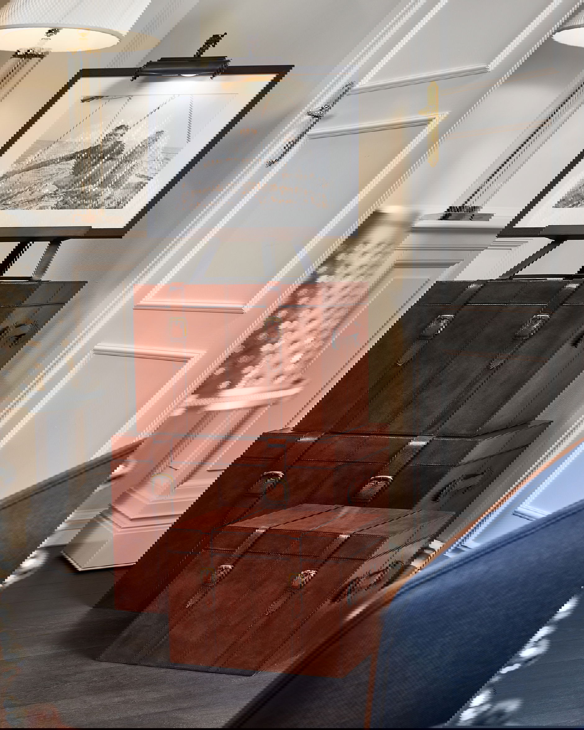 Kensington läderkoffert