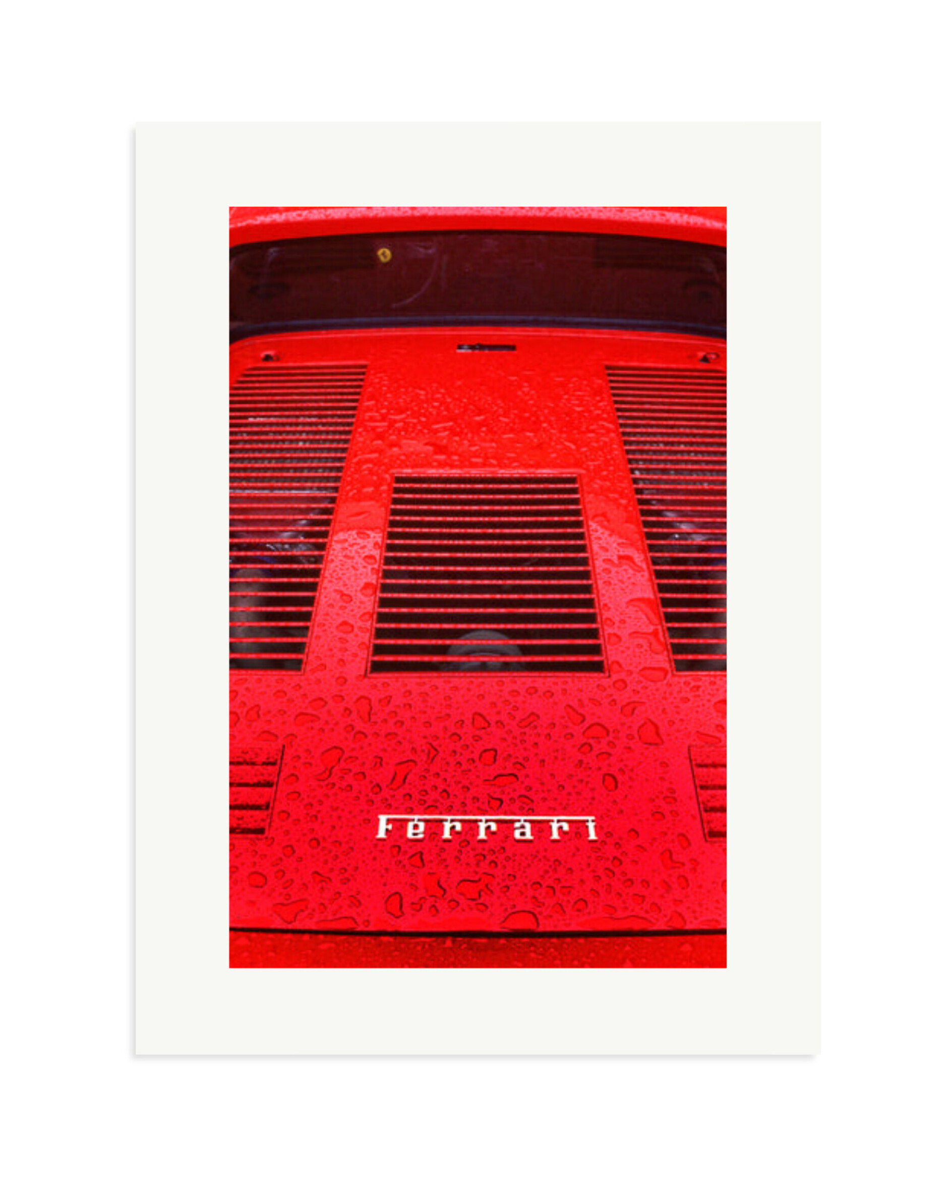 1984 Ferrari Print Only / XL
