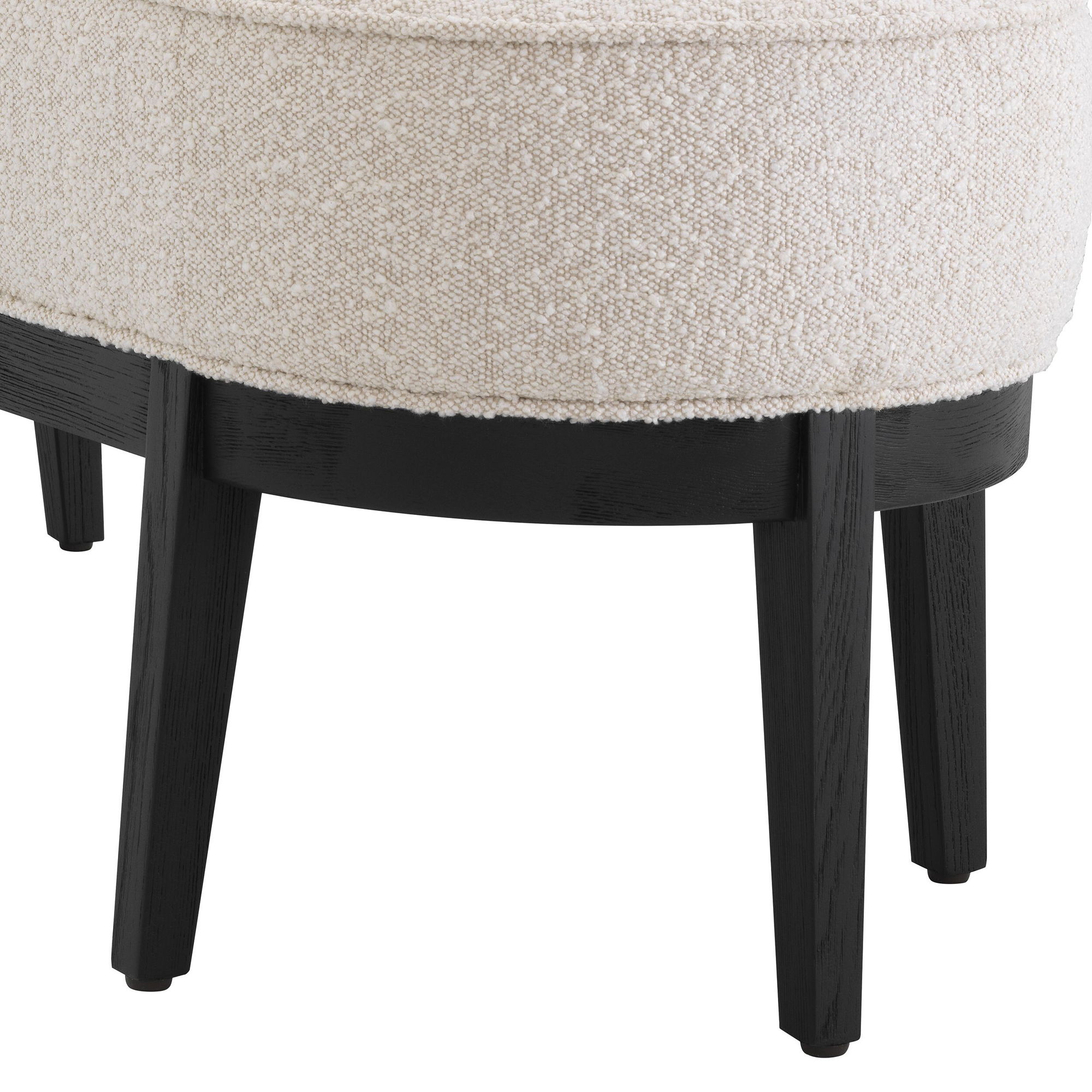 Jarrett bänk bouclé cream