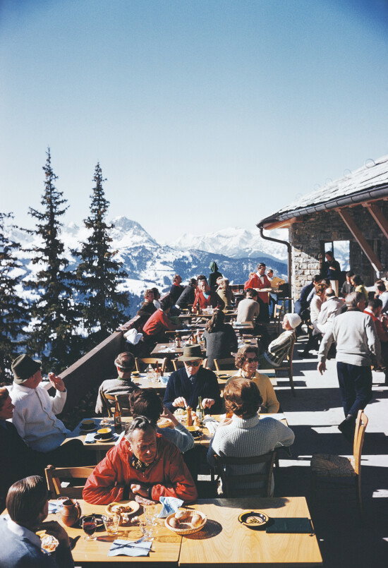 Dining in Gstaad