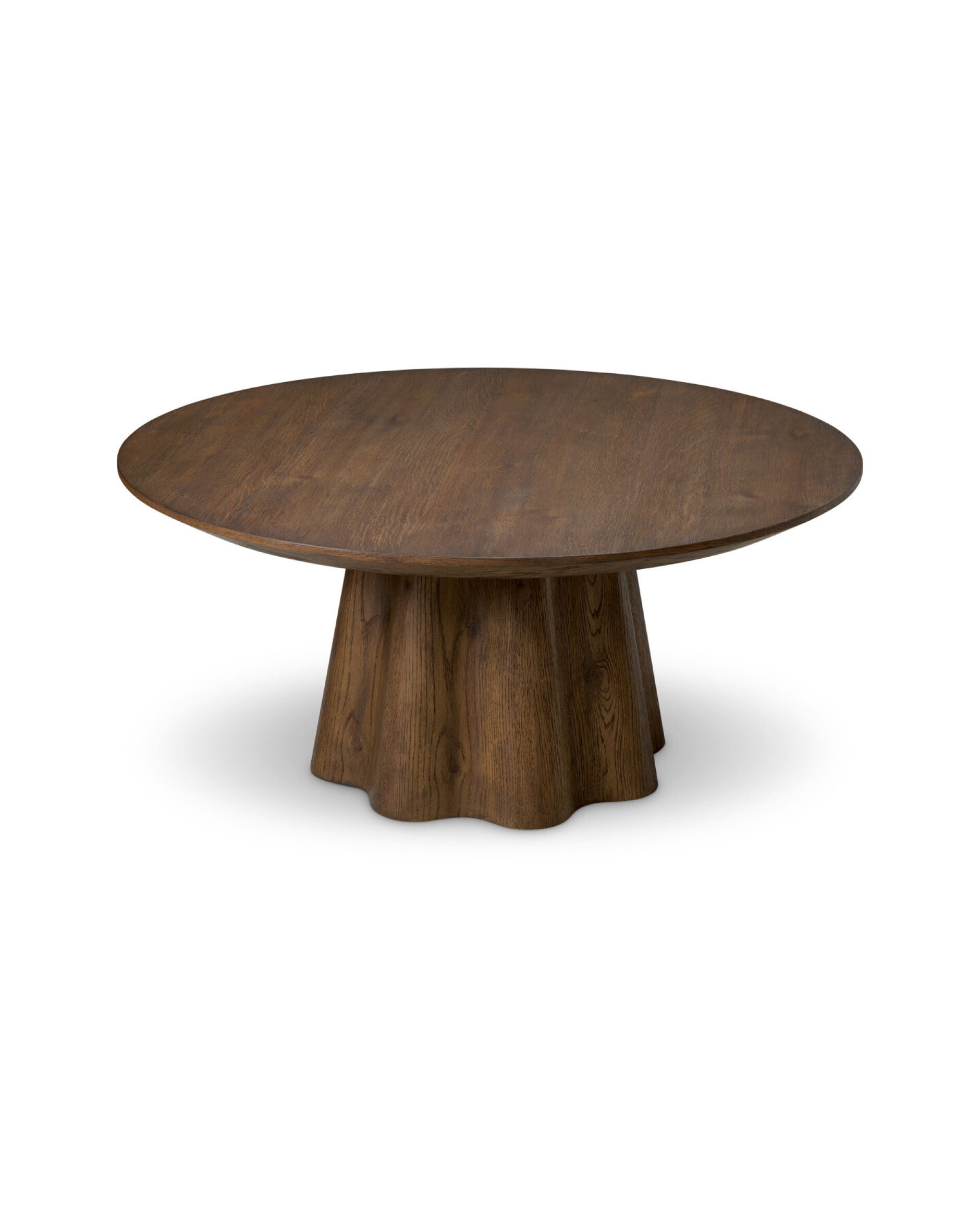 Papyrus Couchtisch Dunkelbraun Eichenfurnier