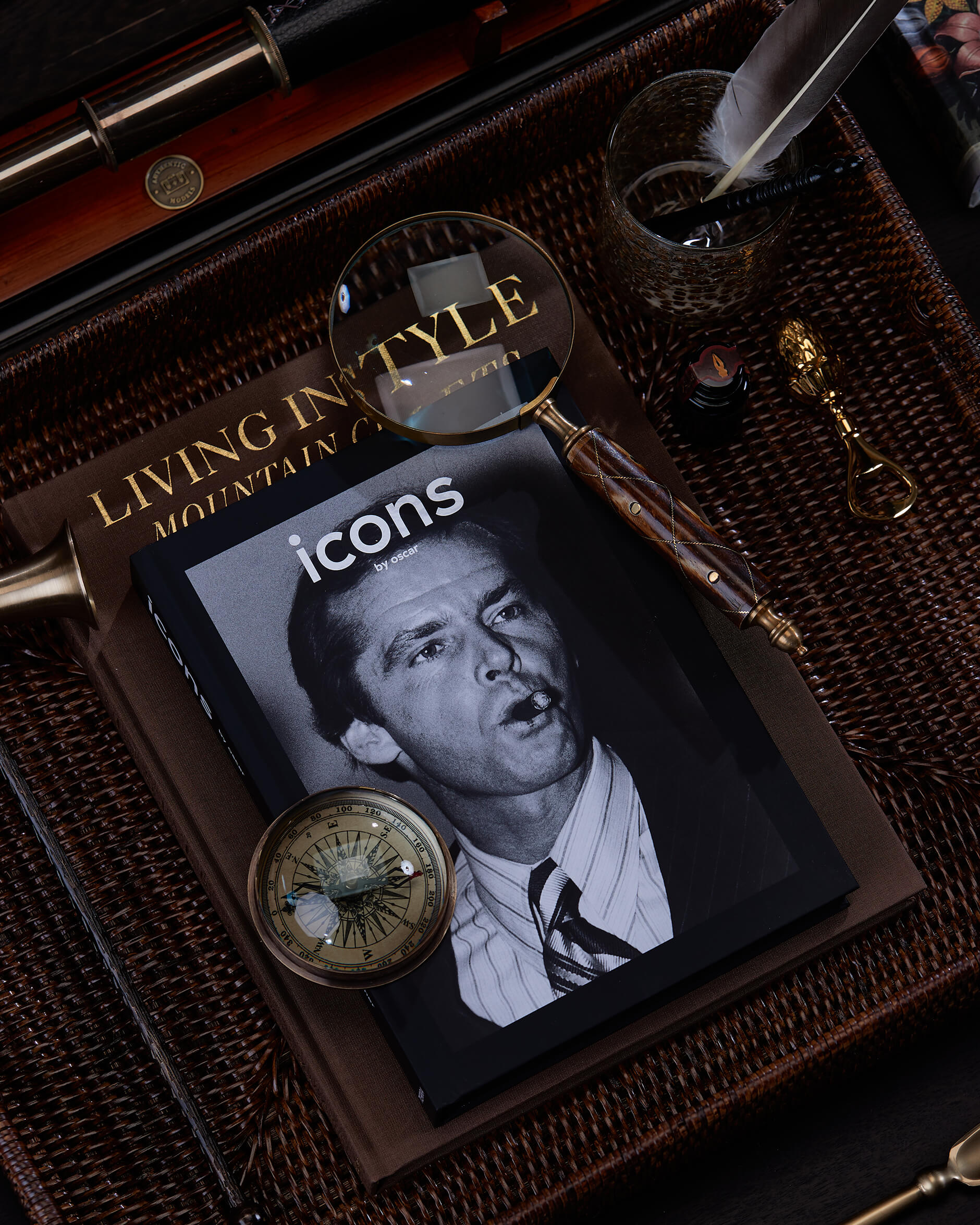 Ekollon flasköppnare mässing