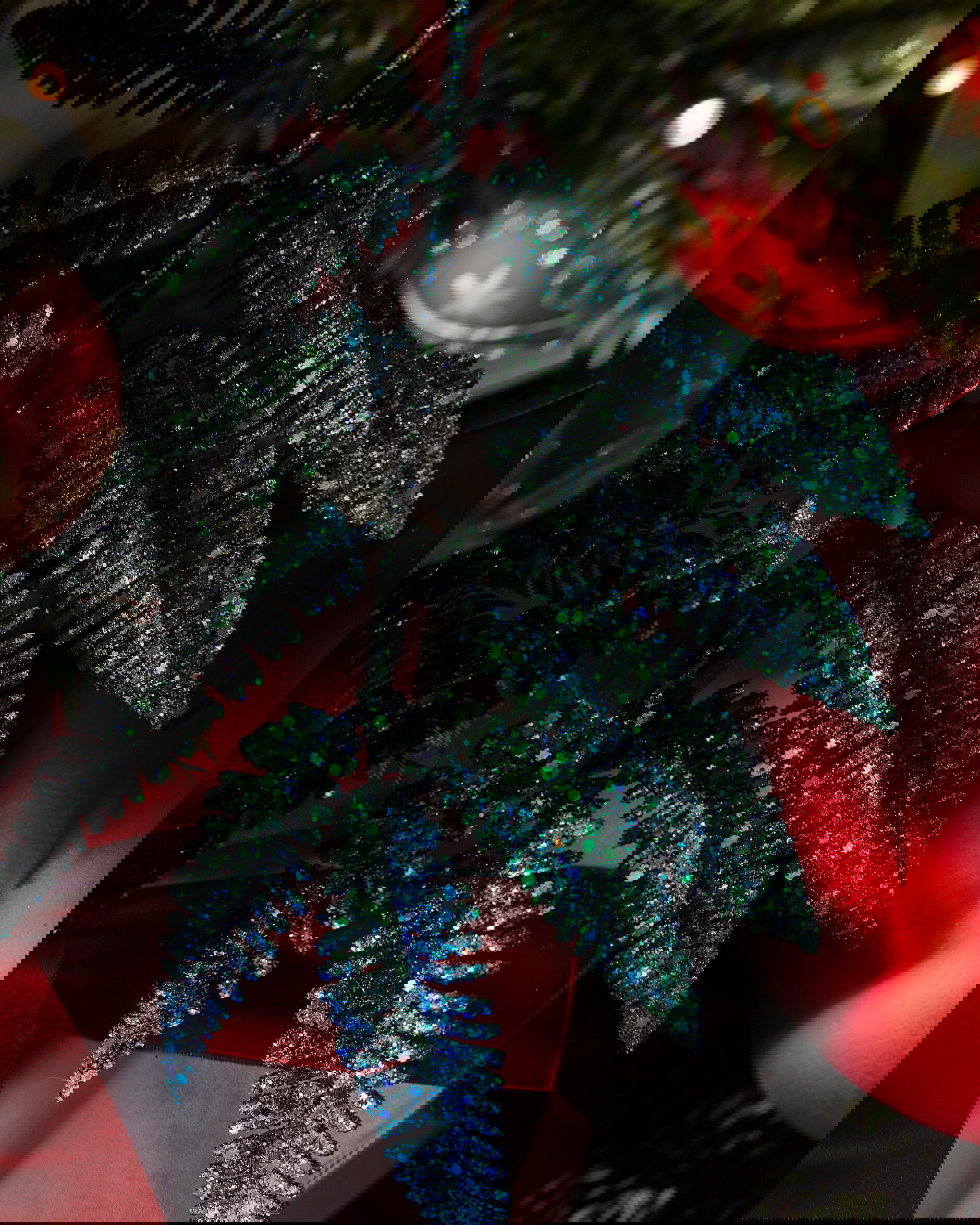 Noemi Branch Christmas Decoration Blue/Green