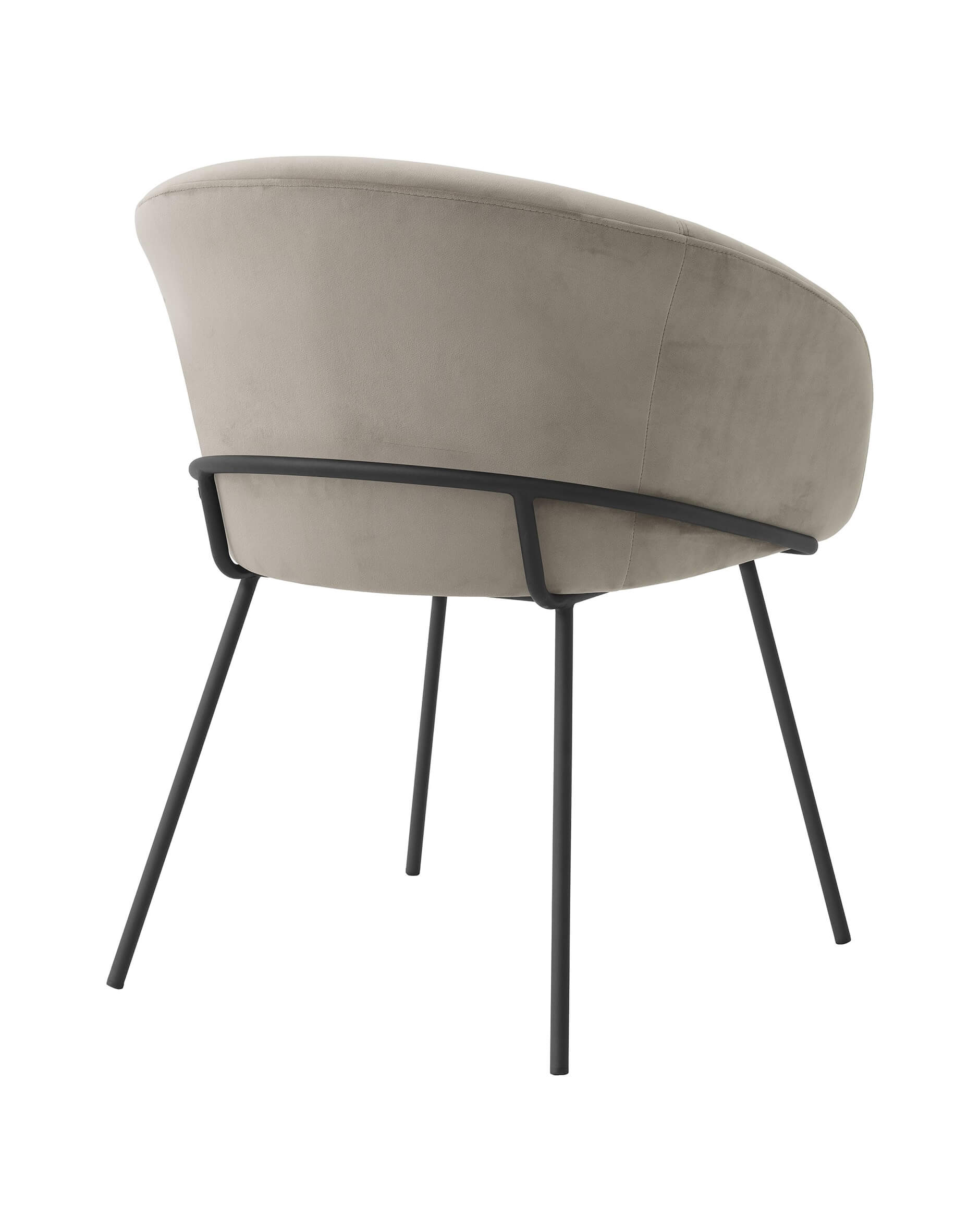 Campus matstol savona greige velvet