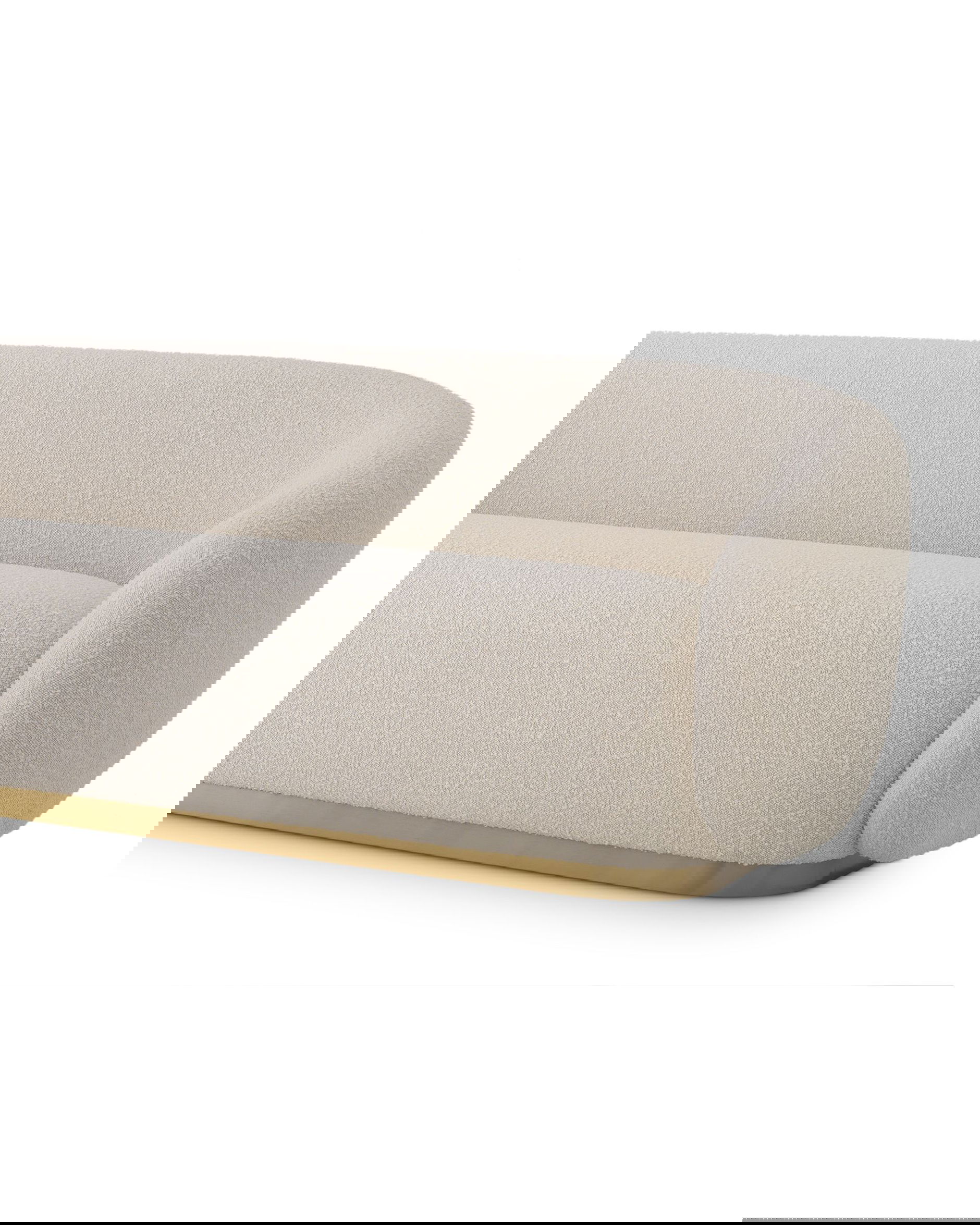 Brice soffa bouclé cream