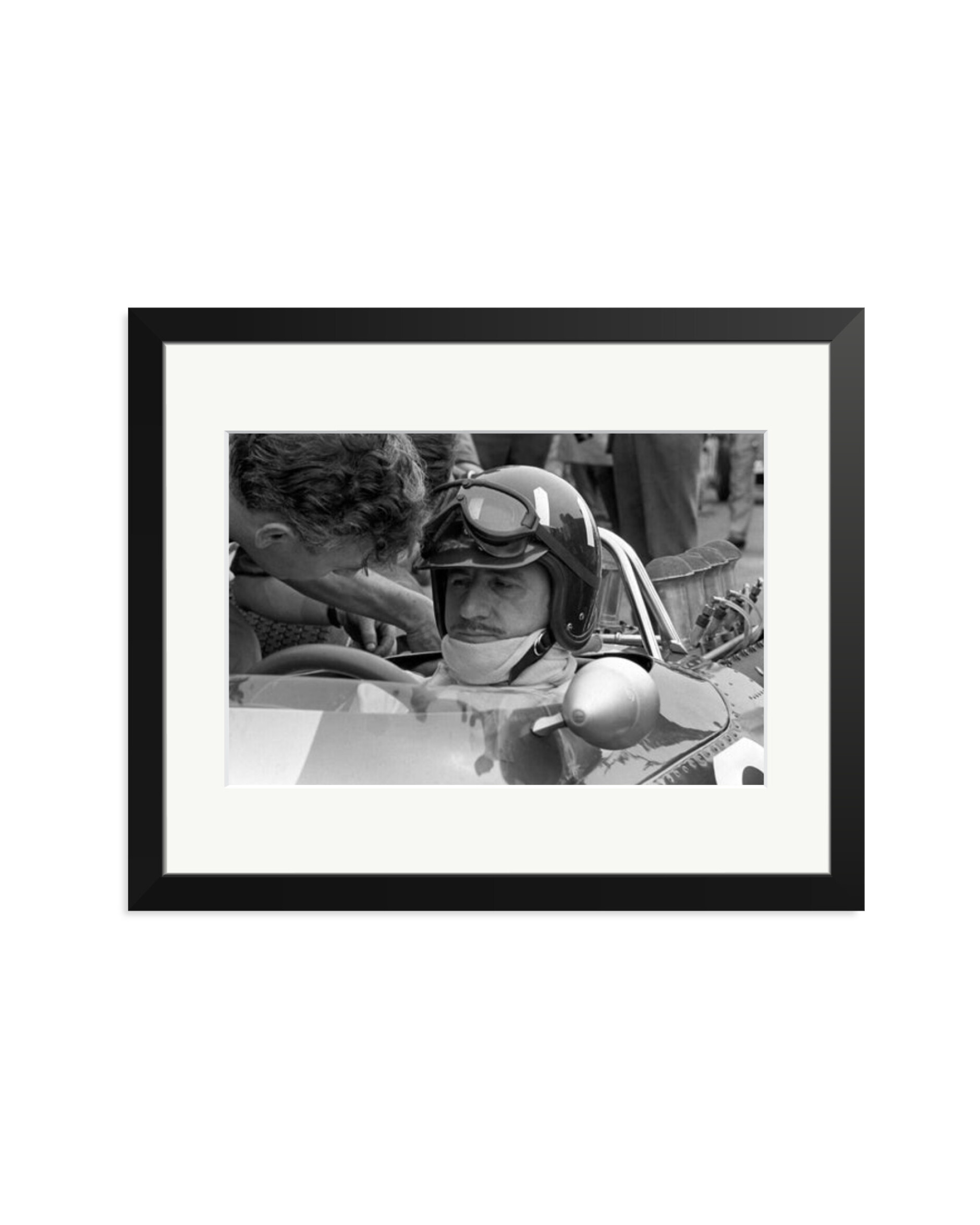 Graham Hill and Keith Duckworth Black / Medium